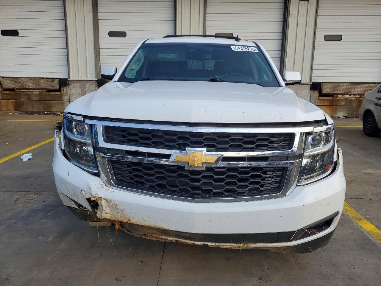 2015 Chevrolet Tahoe K1500 Lt White vin: 1GNSKBKC6FR187875