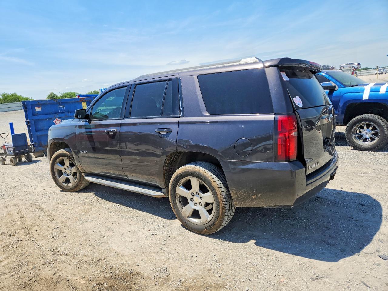 2015 Chevrolet Tahoe K1500 Lt Gray vin: 1GNSKBKC7FR106477