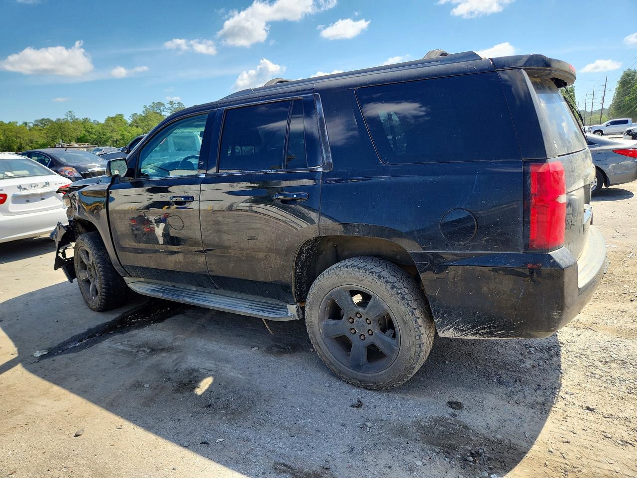 2015 Chevrolet Tahoe K1500 Lt Черный vin: 1GNSKBKC7FR151600