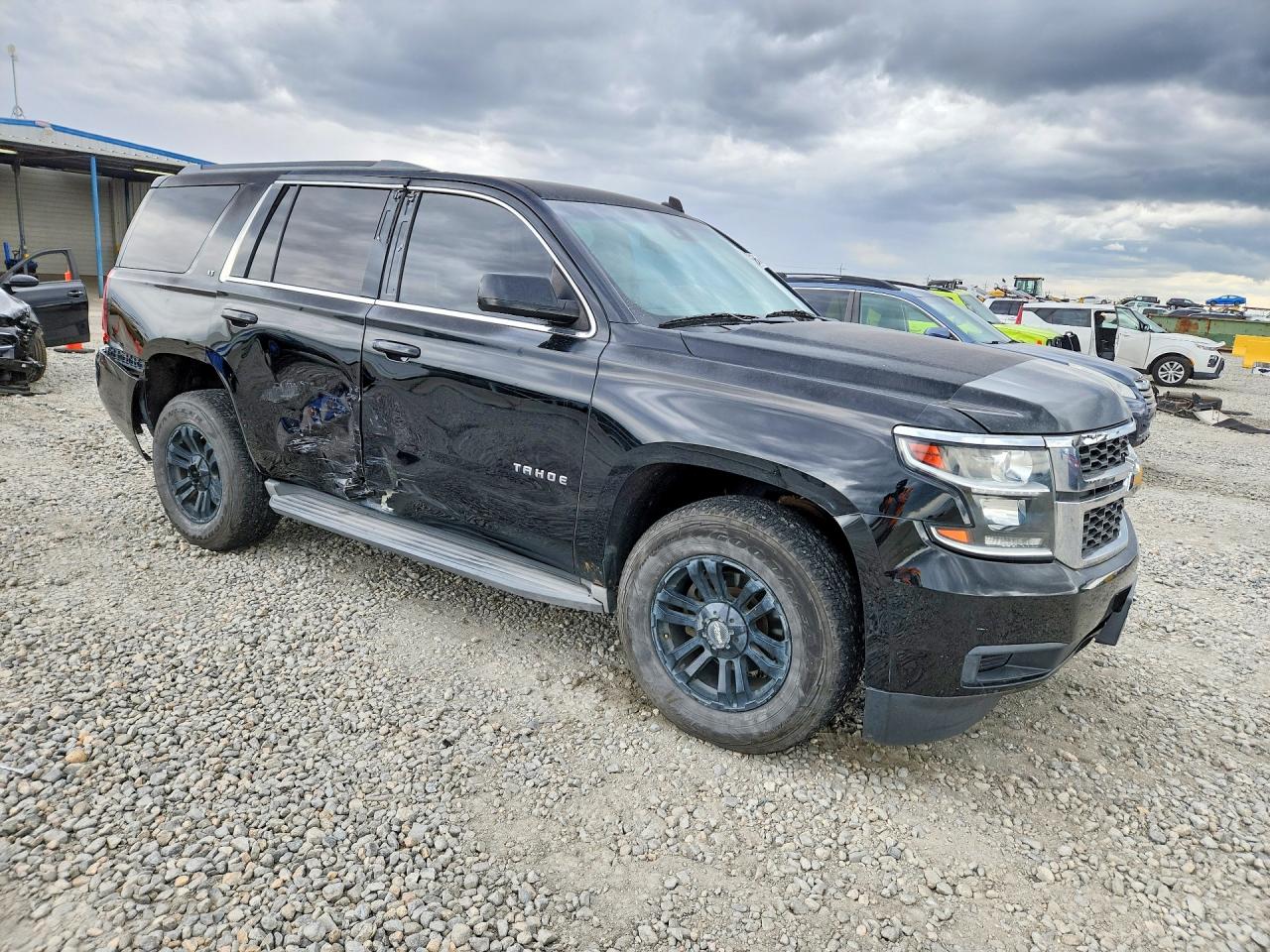 2015 Chevrolet Tahoe K1500 Lt Черный vin: 1GNSKBKC7FR153234