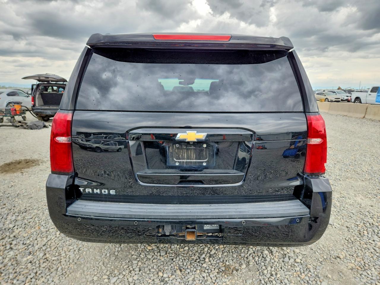 2015 Chevrolet Tahoe K1500 Lt Черный vin: 1GNSKBKC7FR153234
