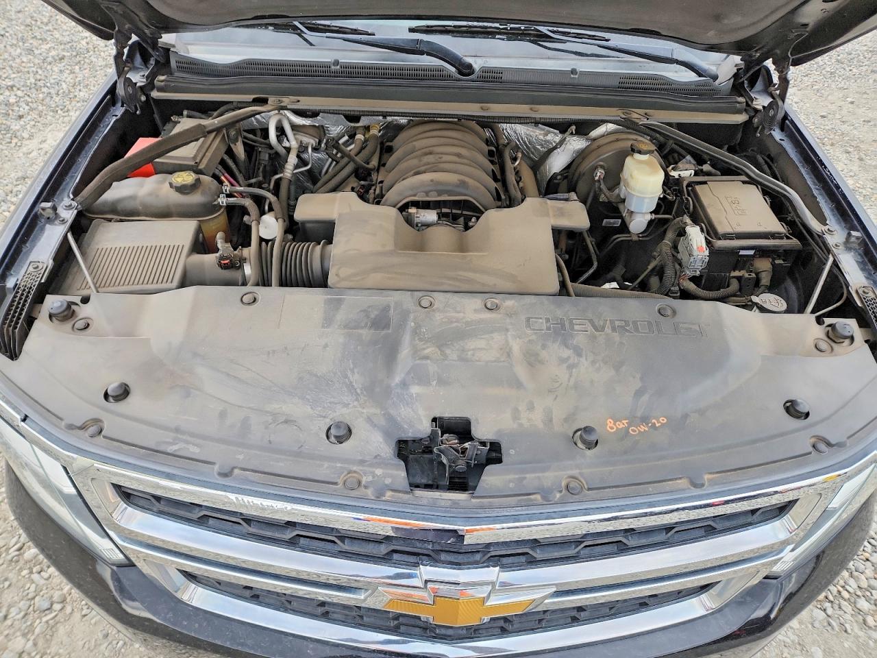 2015 Chevrolet Tahoe K1500 Lt Черный vin: 1GNSKBKC7FR153234