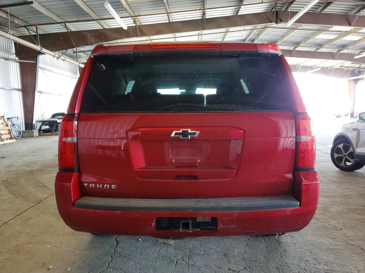 2015 Chevrolet Tahoe Red vin: 1GNSKBKC7FR247775