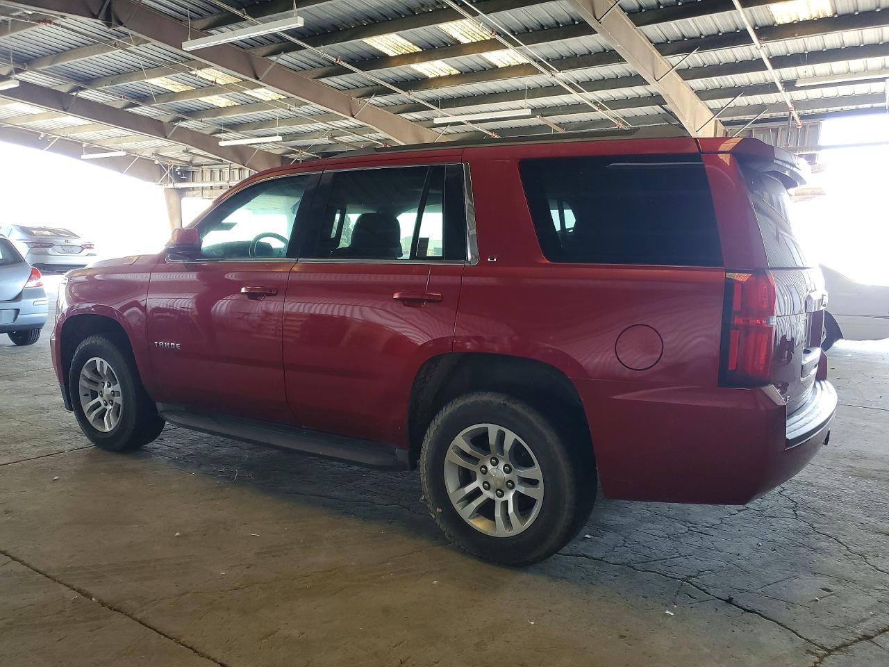 2015 Chevrolet Tahoe Red vin: 1GNSKBKC7FR247775