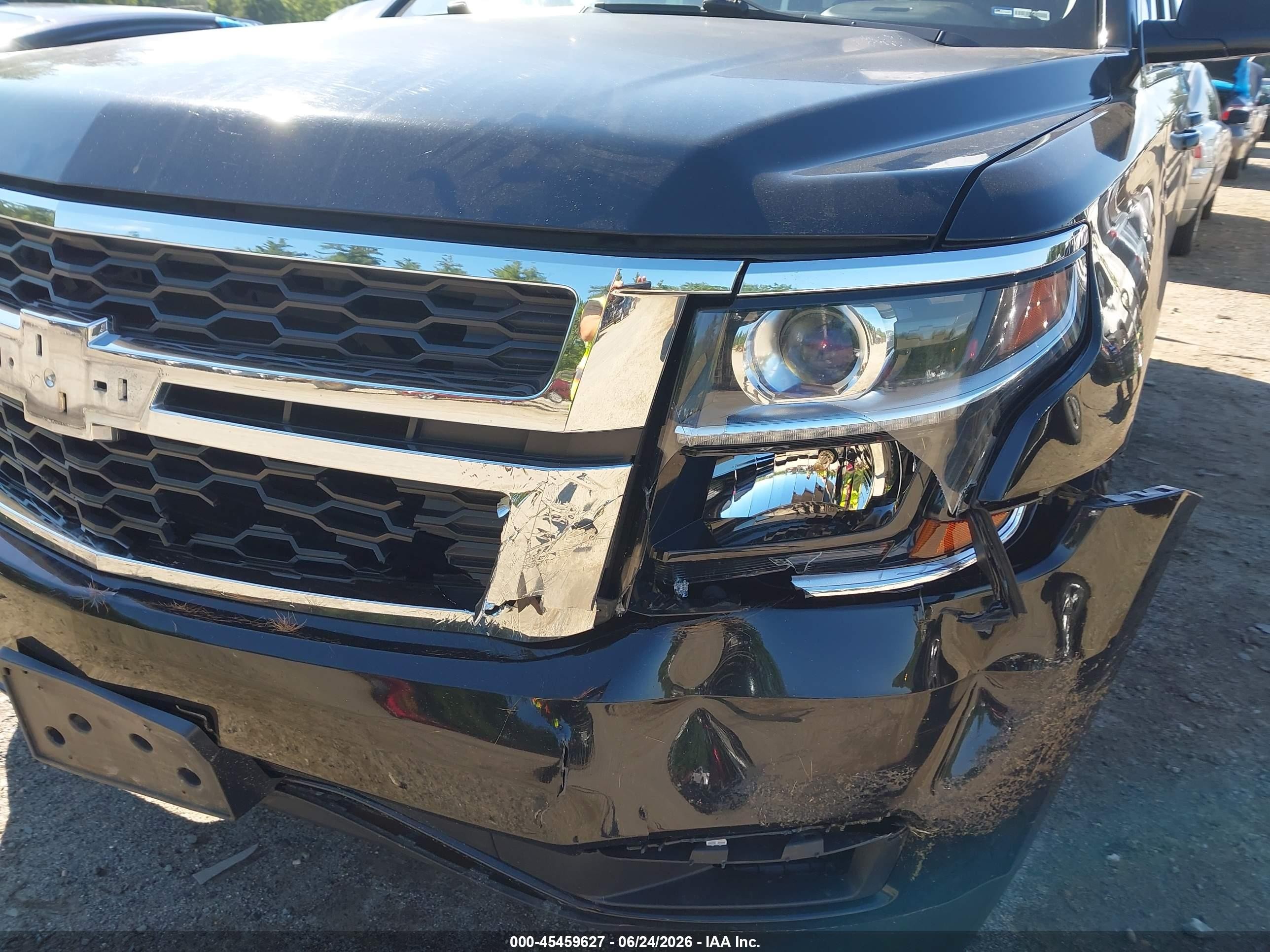 2015 Chevrolet Tahoe Lt Black vin: 1GNSKBKC7FR308638