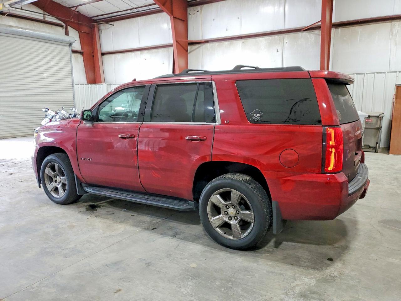 2015 Chevrolet Tahoe K1500 Lt Red vin: 1GNSKBKC7FR722275