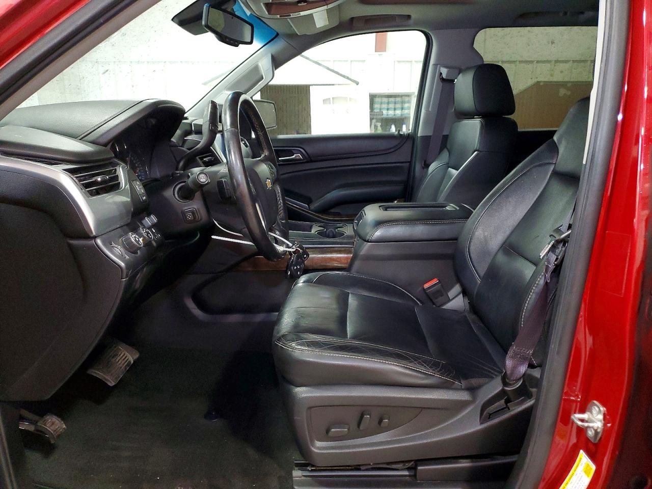 2015 Chevrolet Tahoe K1500 Lt Red vin: 1GNSKBKC7FR722275