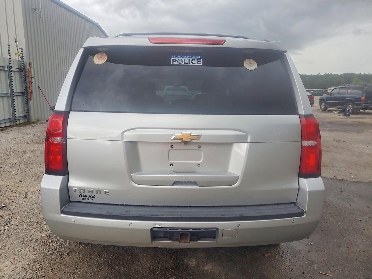 2015 Chevrolet Tahoe K1500 Lt Silver vin: 1GNSKBKC7FR724284
