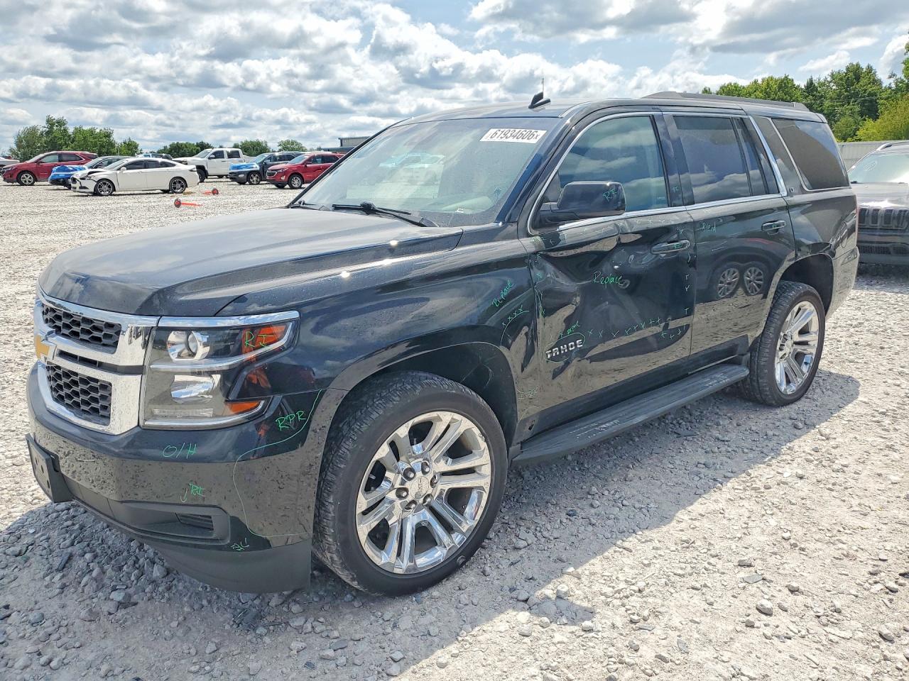 2015 Chevrolet Tahoe K1500 Lt Black vin: 1GNSKBKC8FR212775
