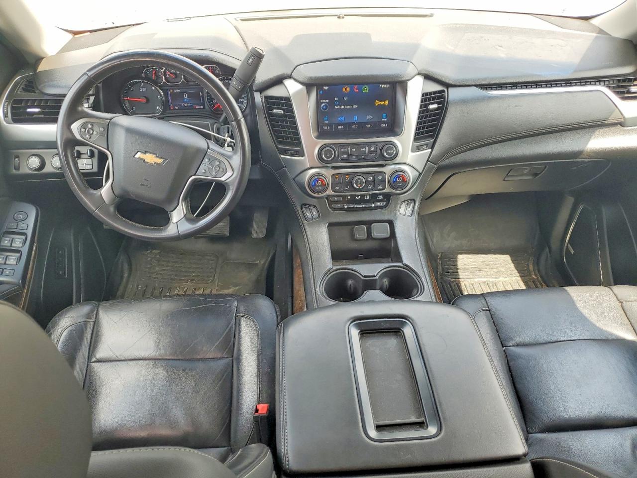 2015 Chevrolet Tahoe K1500 Lt Black vin: 1GNSKBKC8FR212775