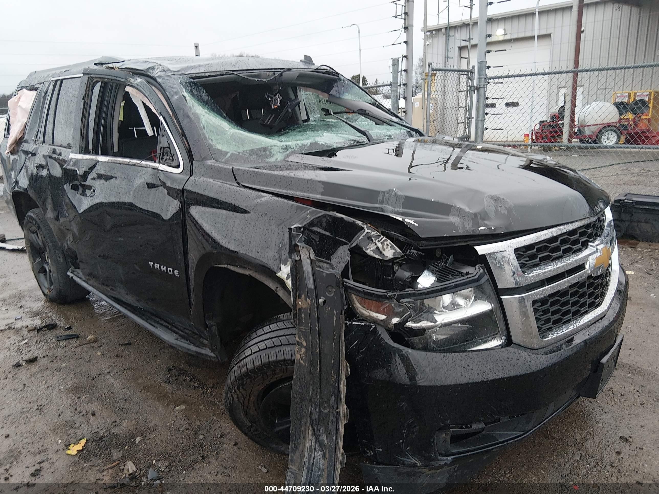 2015 Chevrolet Tahoe Lt Black vin: 1GNSKBKC8FR219712