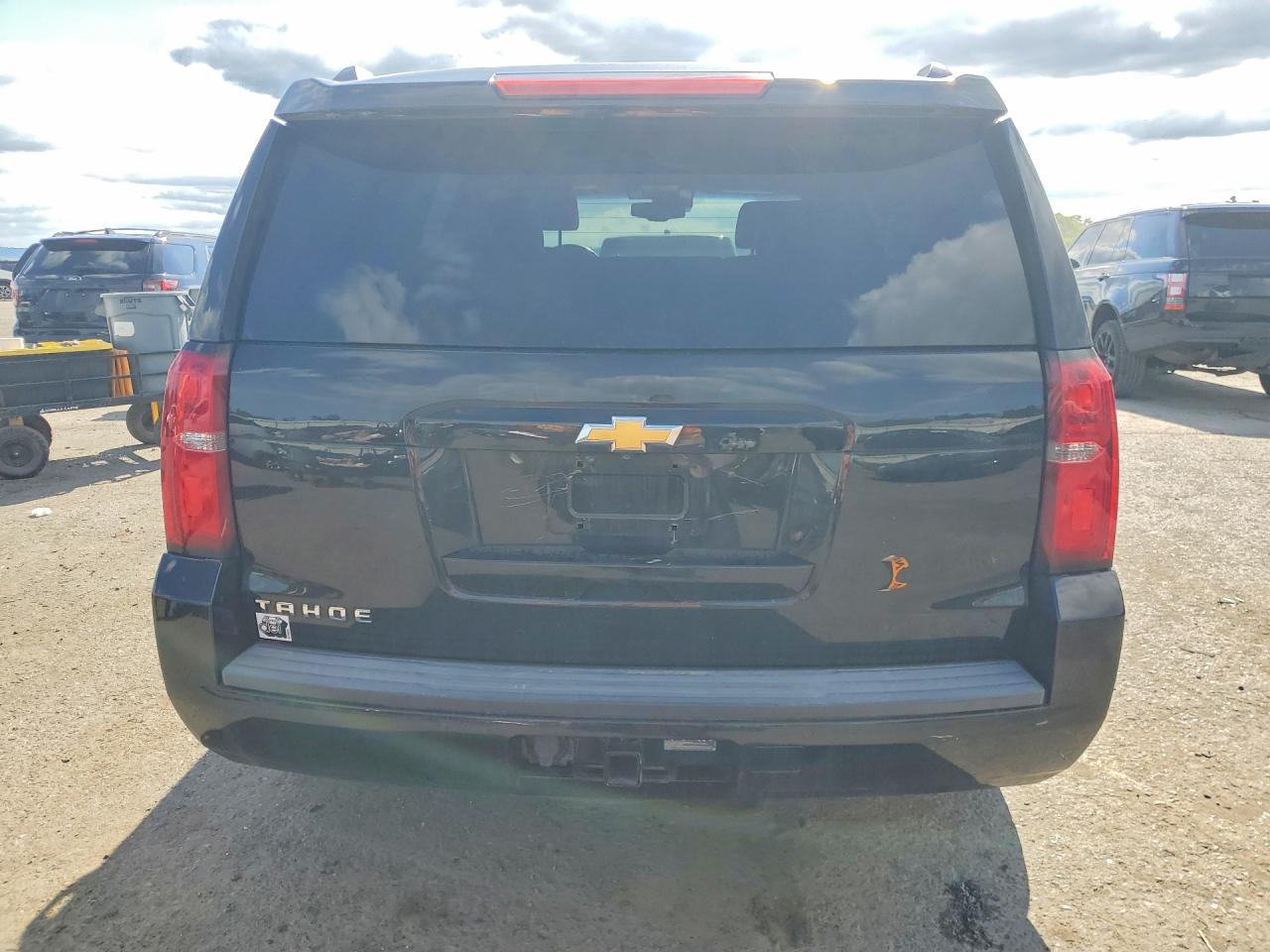 2015 Chevrolet Tahoe K1500 Lt Black vin: 1GNSKBKC8FR549690