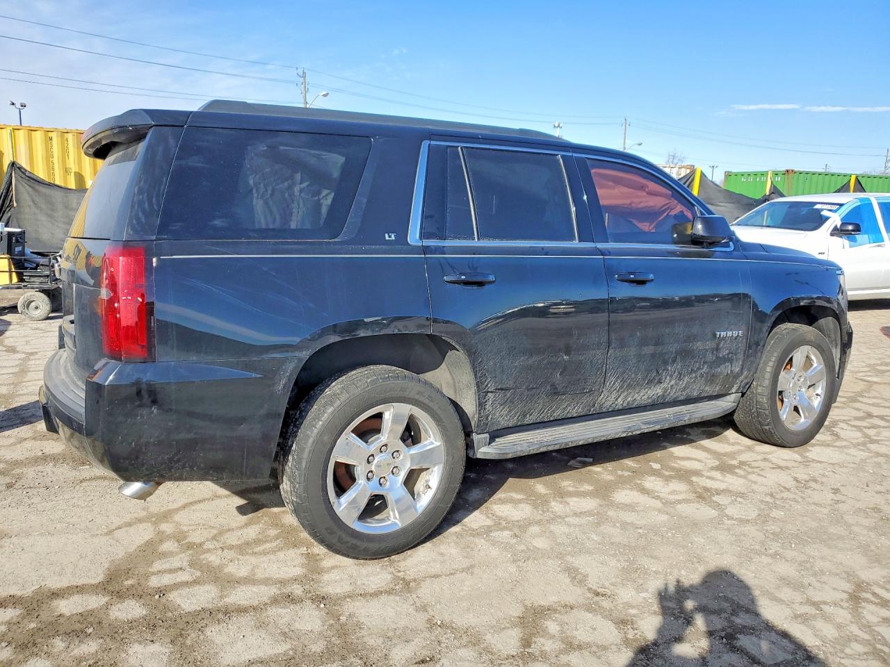 2015 Chevrolet Tahoe K1500 Lt Black vin: 1GNSKBKC8FR579434