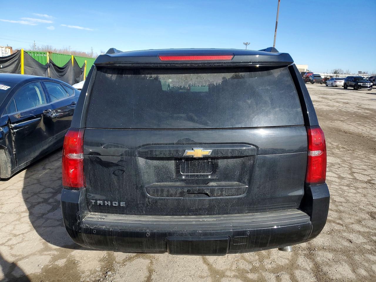 2015 Chevrolet Tahoe K1500 Lt Black vin: 1GNSKBKC8FR579434