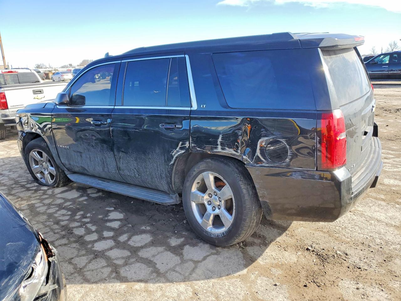 2015 Chevrolet Tahoe K1500 Lt Black vin: 1GNSKBKC8FR579434