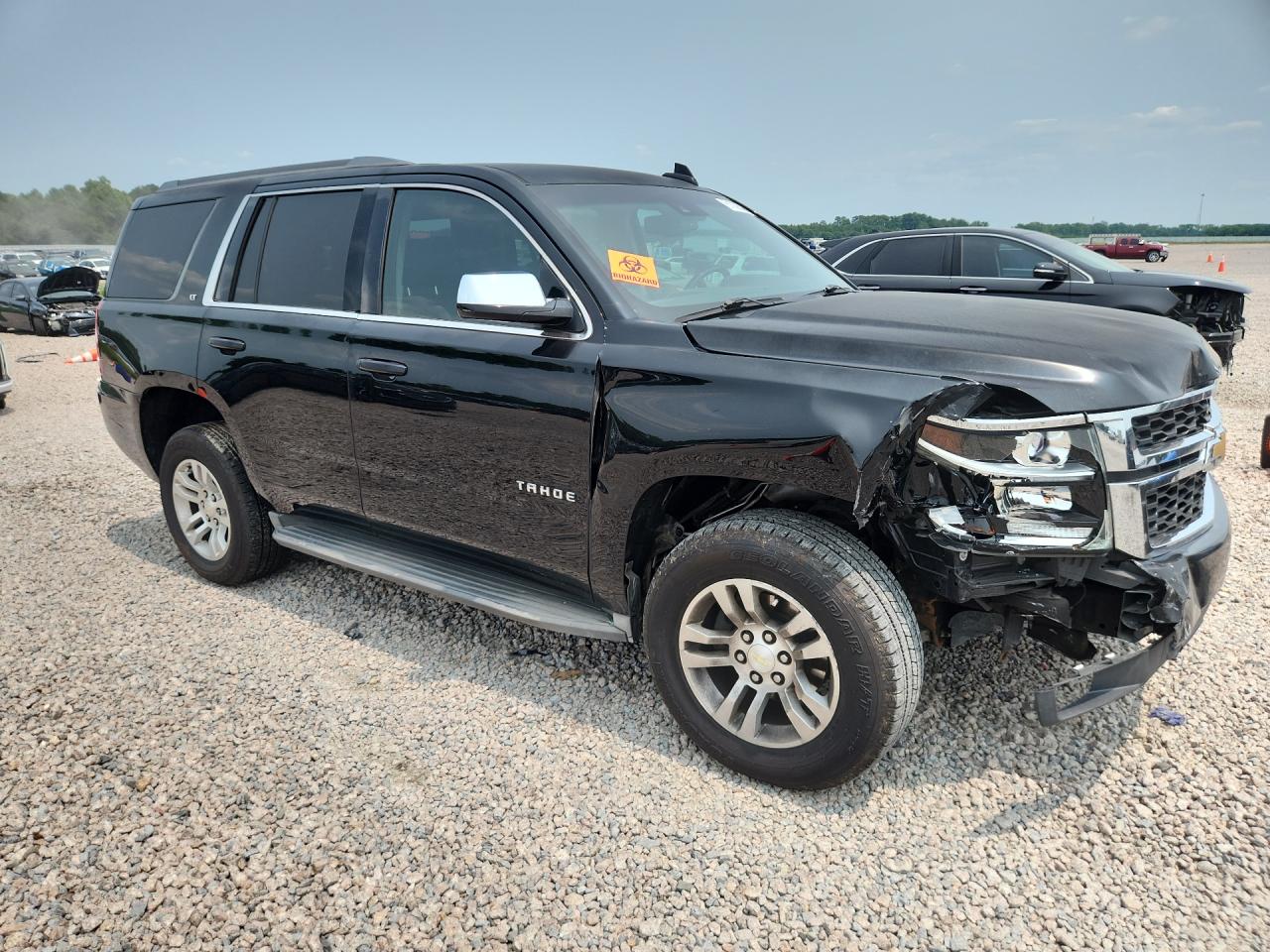 2015 Chevrolet Tahoe K1500 Lt Black vin: 1GNSKBKC8FR653936