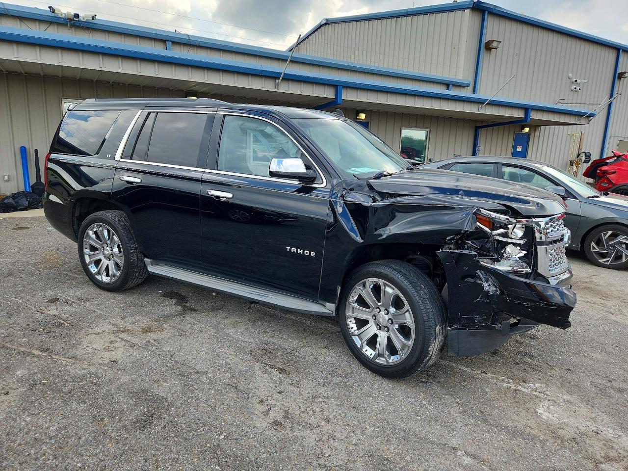 2015 Chevrolet Tahoe K1500 Lt Black vin: 1GNSKBKC9FR192309