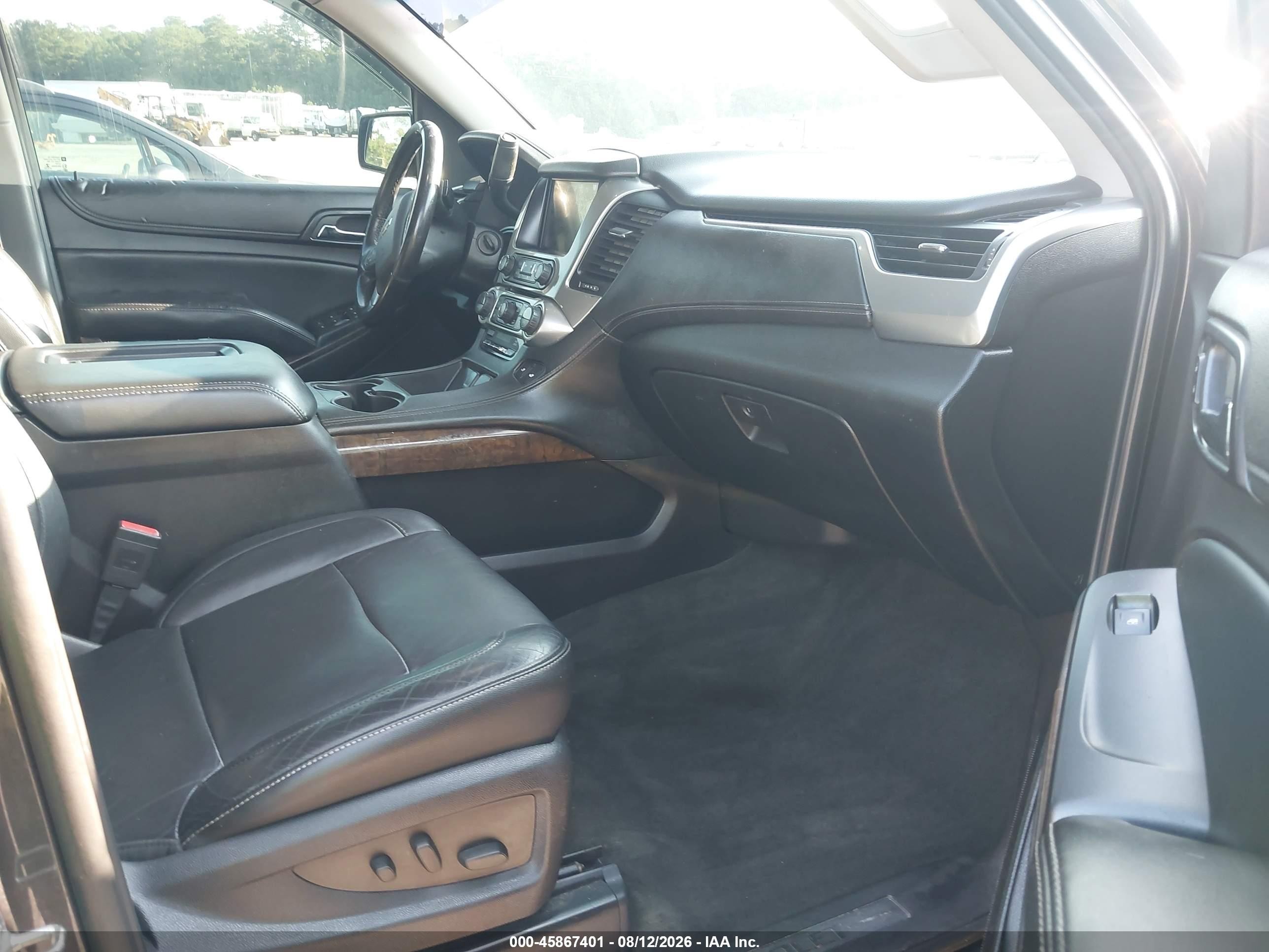2015 Chevrolet Tahoe Lt Brown vin: 1GNSKBKC9FR202336