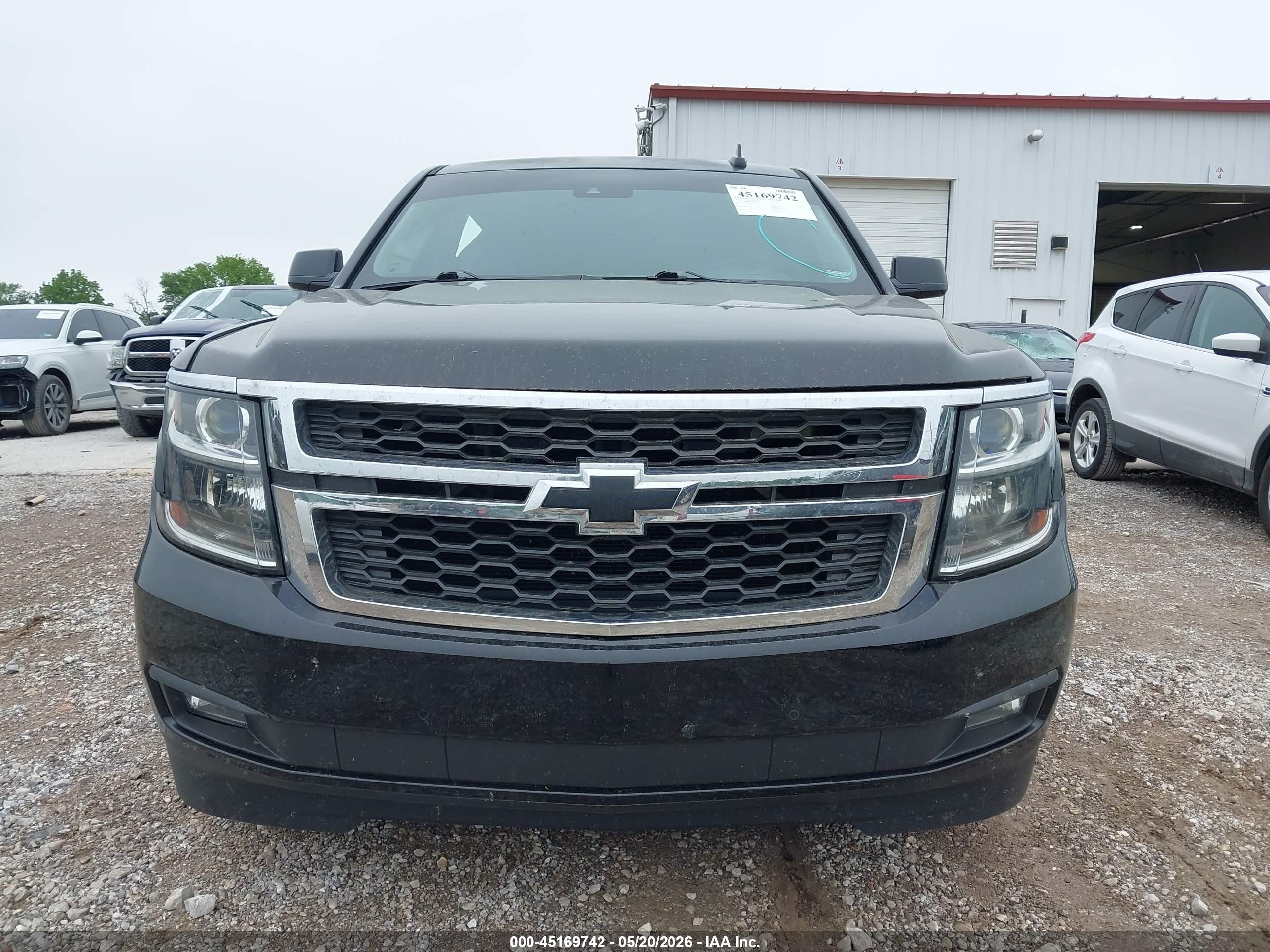 2015 Chevrolet Tahoe Lt Black vin: 1GNSKBKC9FR609430