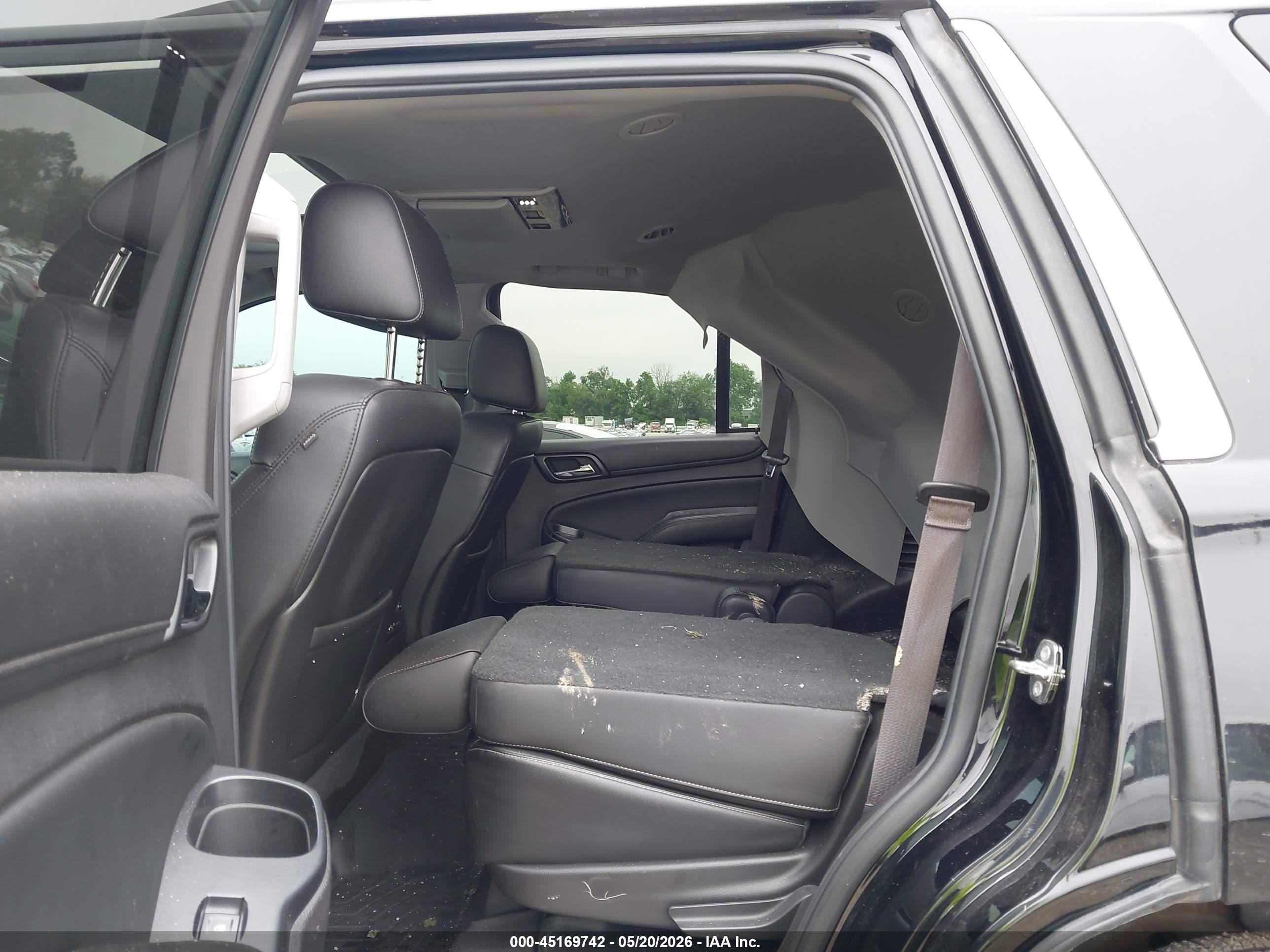 2015 Chevrolet Tahoe Lt Black vin: 1GNSKBKC9FR609430