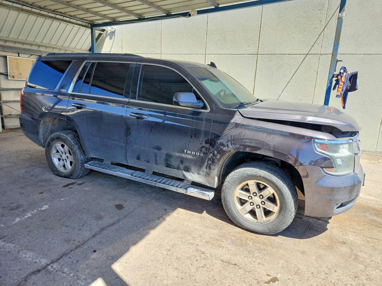 2015 Chevrolet Tahoe K1500 Lt Charcoal vin: 1GNSKBKC9FR630908