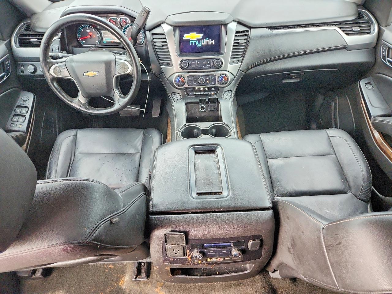 2015 Chevrolet Tahoe K1500 Lt Silver vin: 1GNSKBKC9FR717742