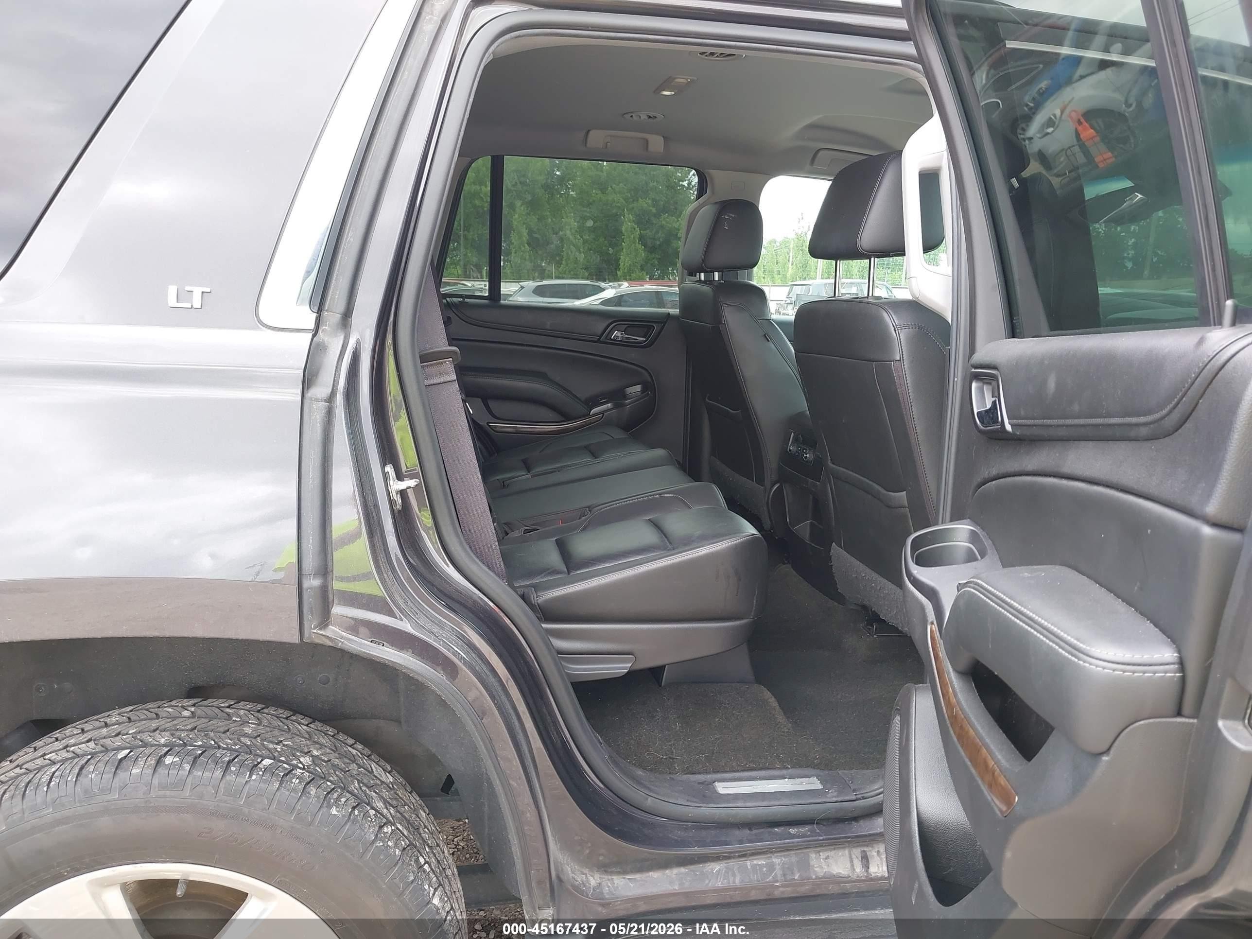 2016 Chevrolet Tahoe Lt Gray vin: 1GNSKBKC9GR414753