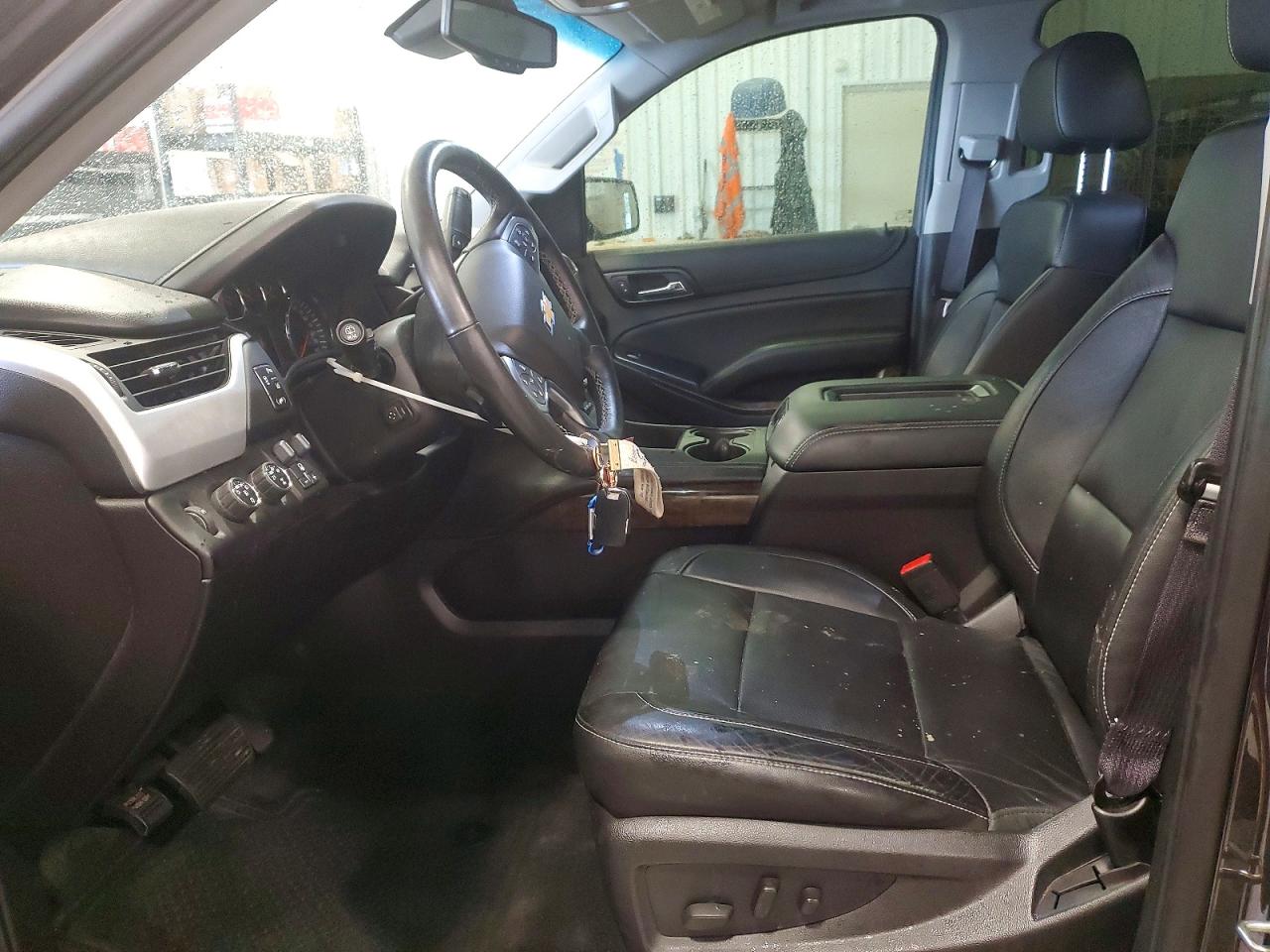 2015 Chevrolet Tahoe K1500 Lt Gray vin: 1GNSKBKCXFR121698