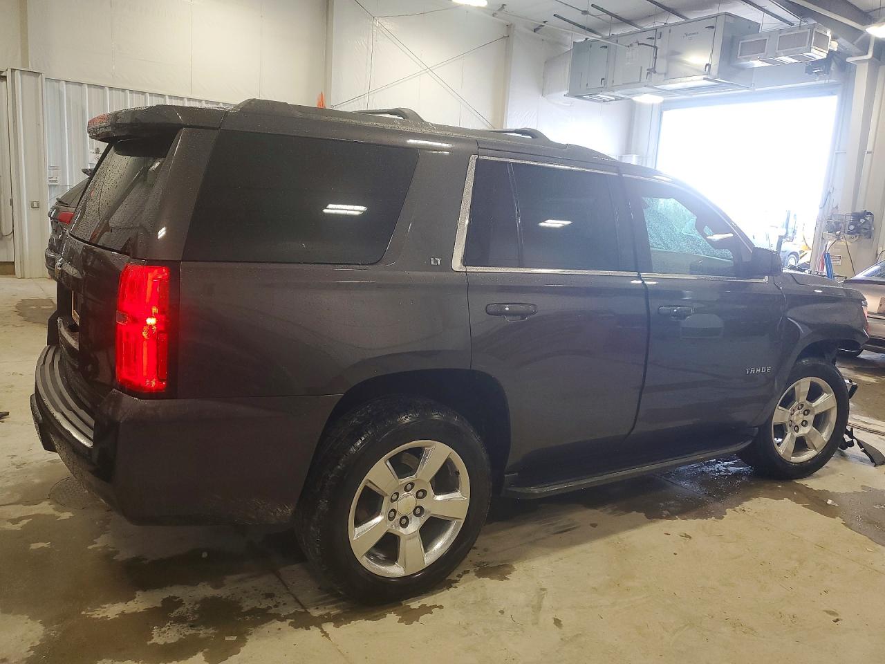 2015 Chevrolet Tahoe K1500 Lt Gray vin: 1GNSKBKCXFR121698