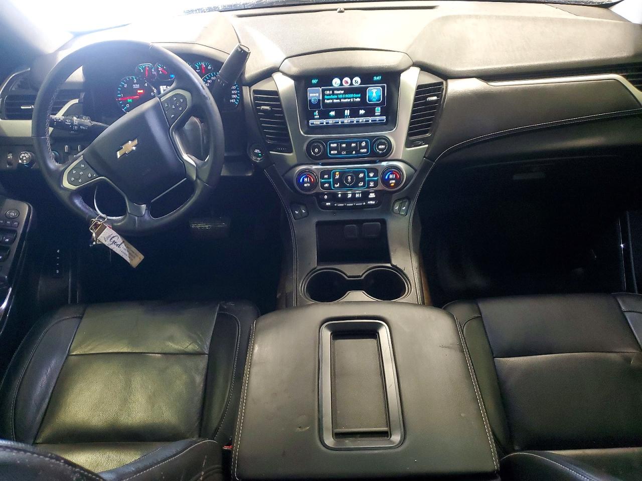 2015 Chevrolet Tahoe K1500 Lt Gray vin: 1GNSKBKCXFR121698