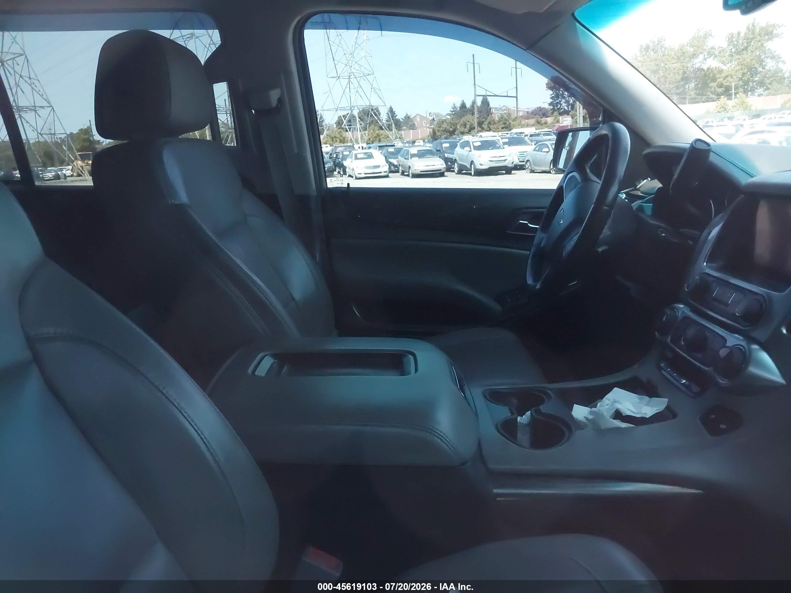 2015 Chevrolet Tahoe Lt Black vin: 1GNSKBKCXFR228525