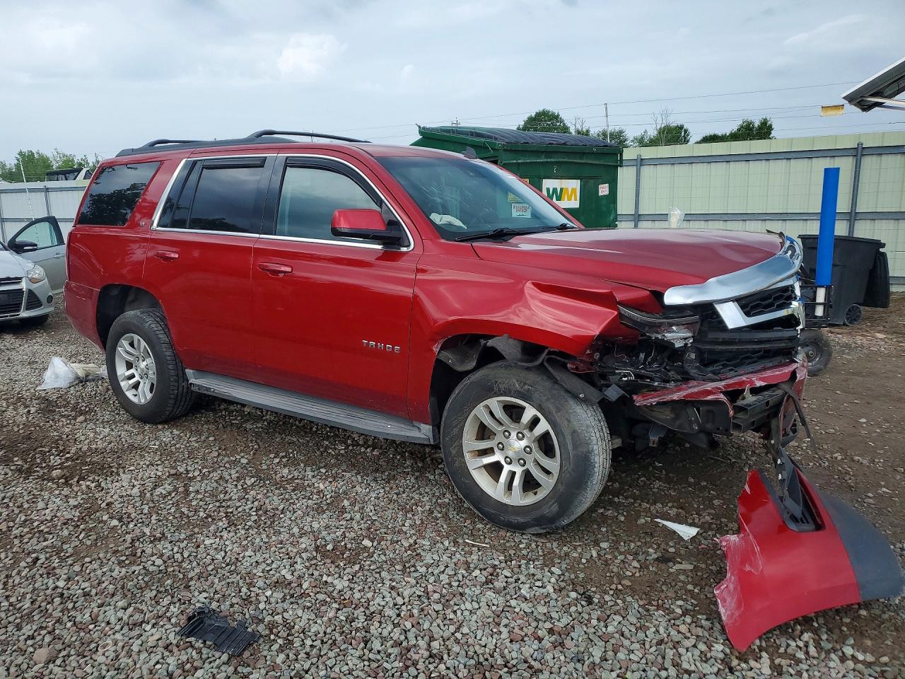 2015 Chevrolet Tahoe K1500 Lt Красный vin: 1GNSKBKCXFR297036