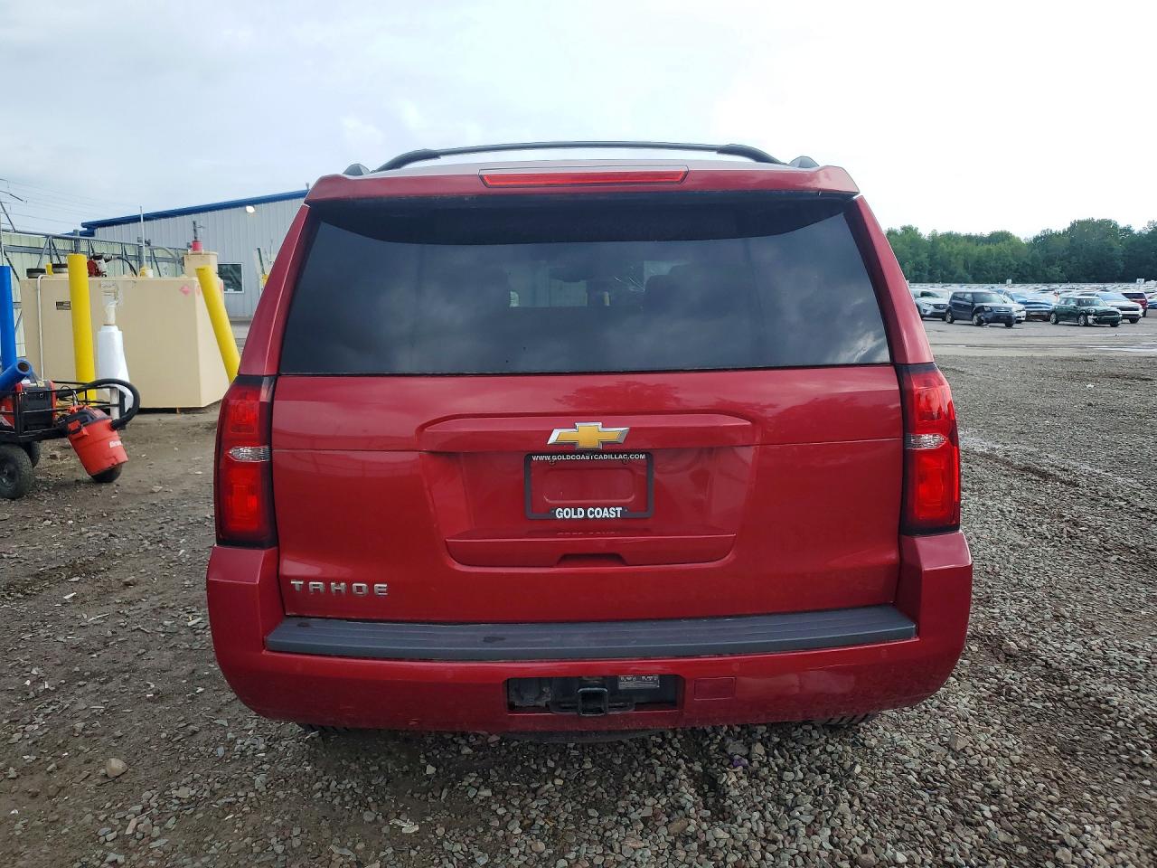 2015 Chevrolet Tahoe K1500 Lt Красный vin: 1GNSKBKCXFR297036
