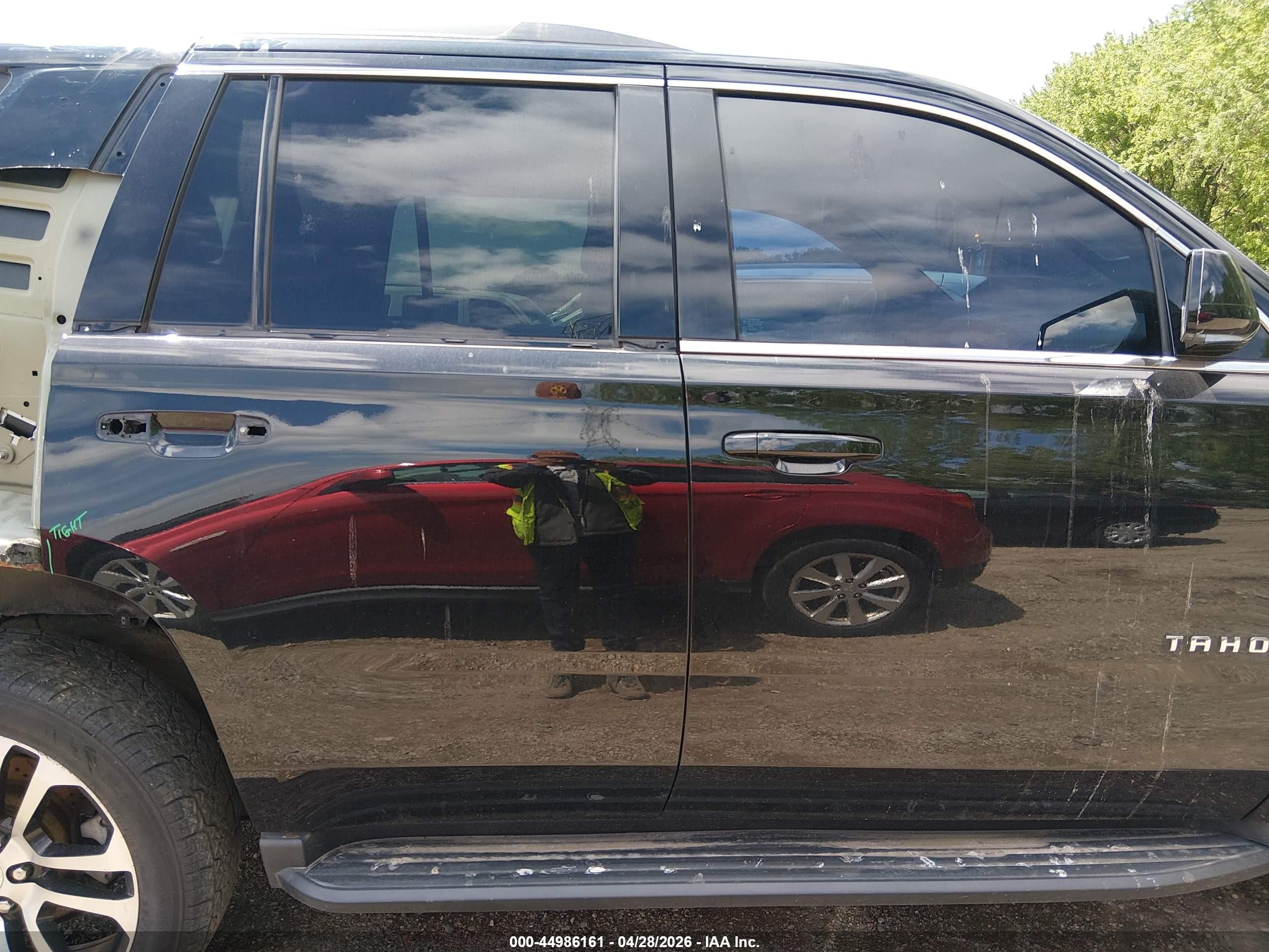 2015 Chevrolet Tahoe Lt Black vin: 1GNSKBKCXFR651833