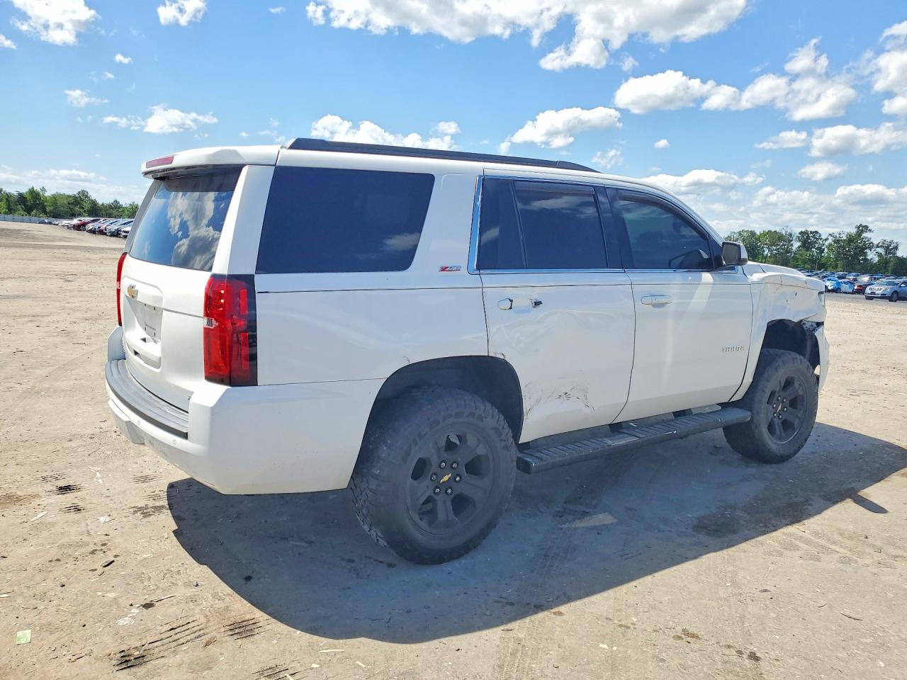 2015 Chevrolet Tahoe K1500 Lt White vin: 1GNSKBKCXFR722724