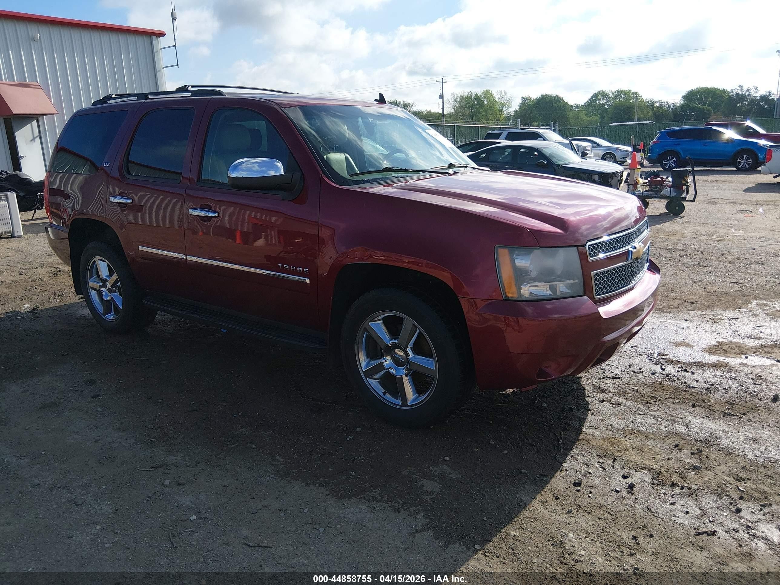 2011 Chevrolet Tahoe Ltz Red vin: 1GNSKCE00BR237770