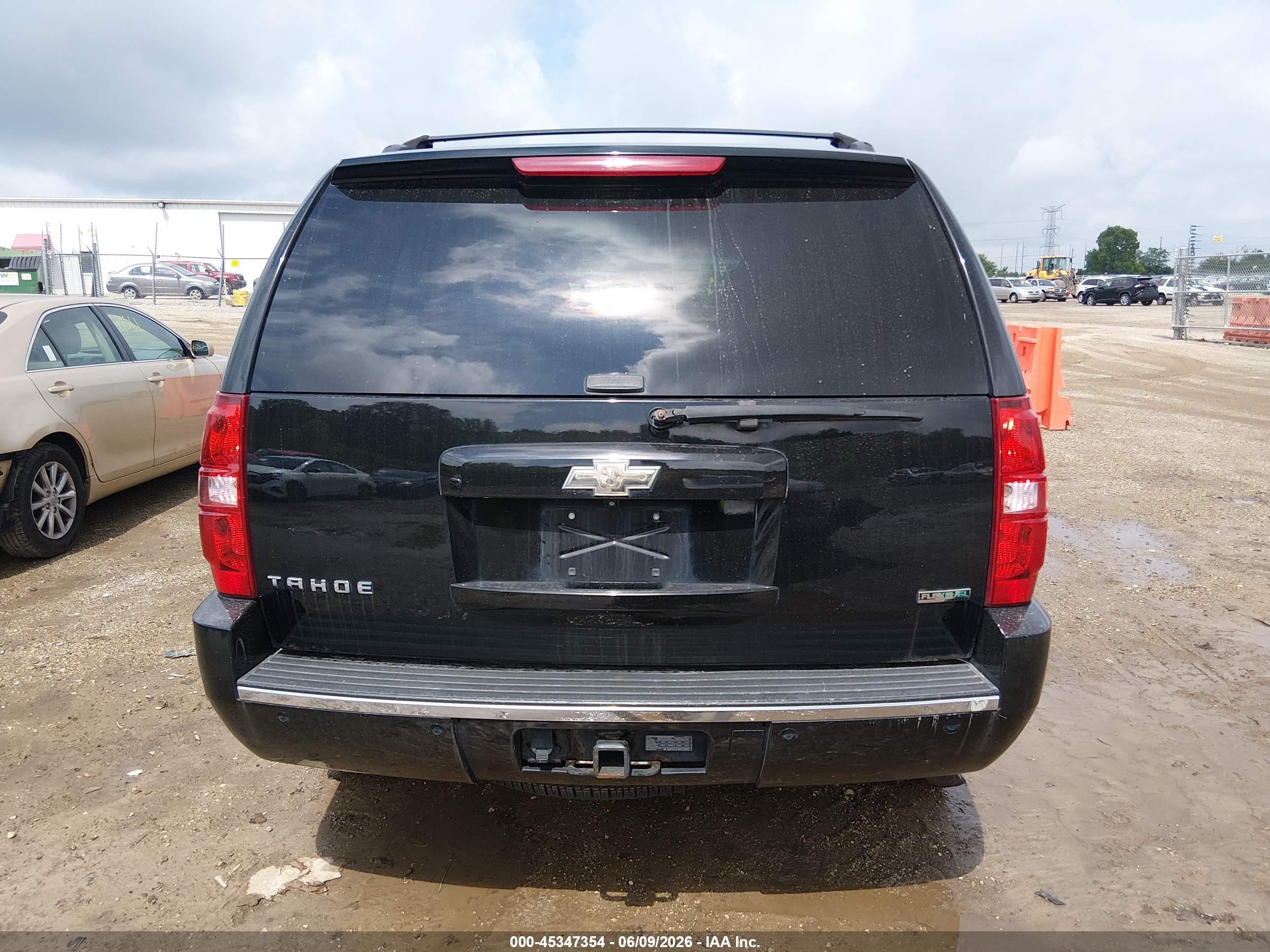 2011 Chevrolet Tahoe Ltz Black vin: 1GNSKCE00BR244556