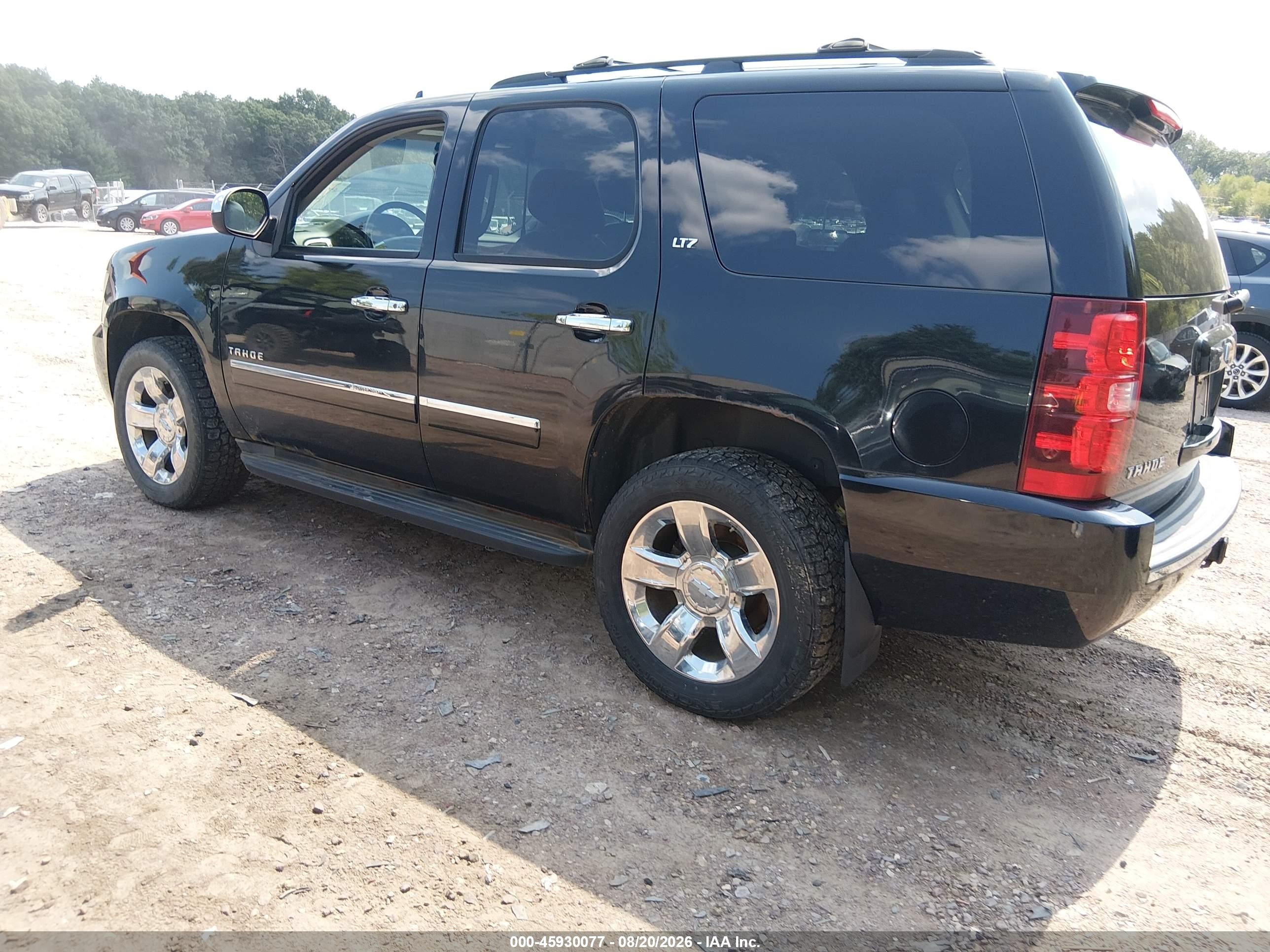 2011 Chevrolet Tahoe Ltz Black vin: 1GNSKCE00BR364986