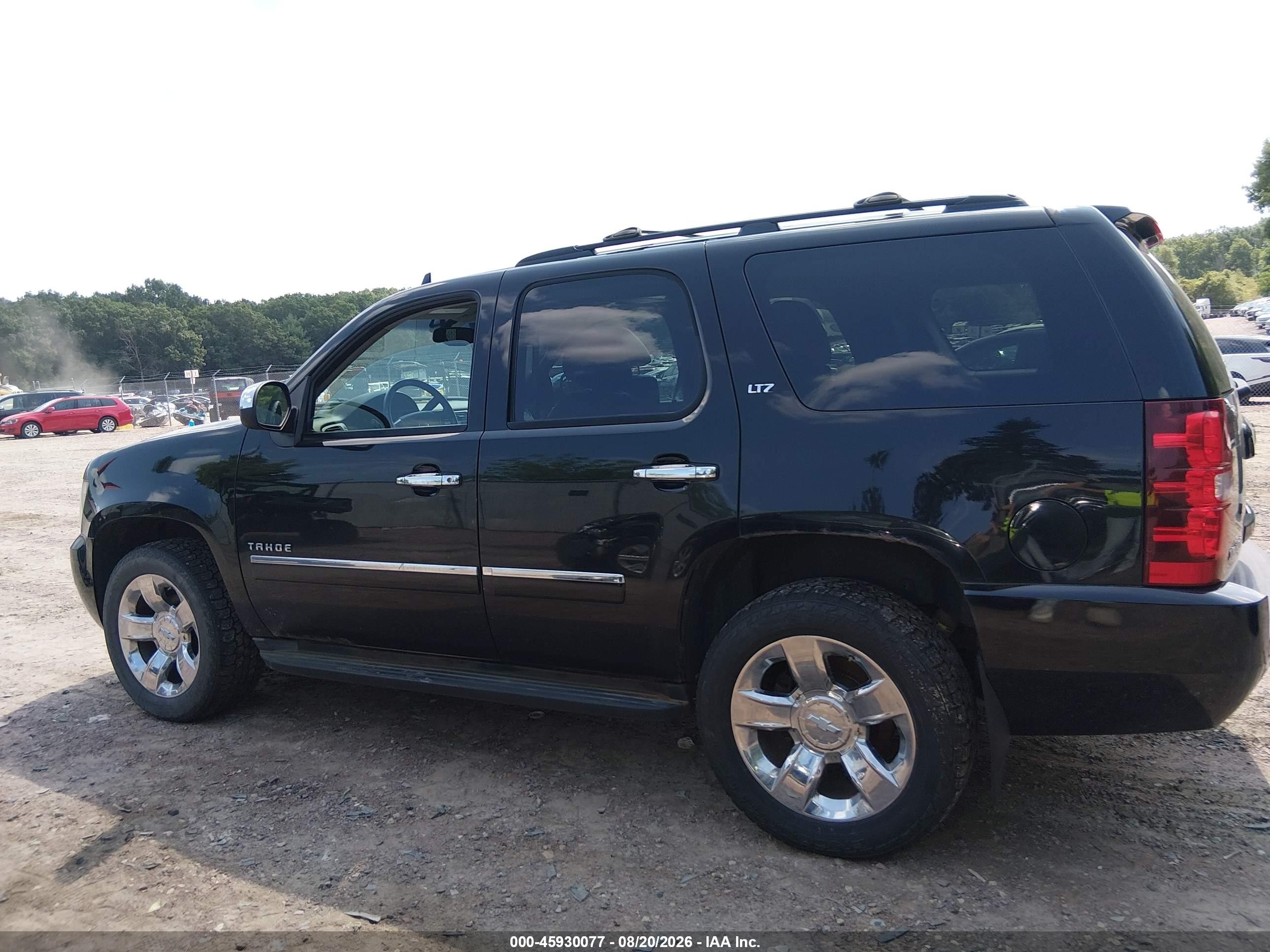 2011 Chevrolet Tahoe Ltz Black vin: 1GNSKCE00BR364986