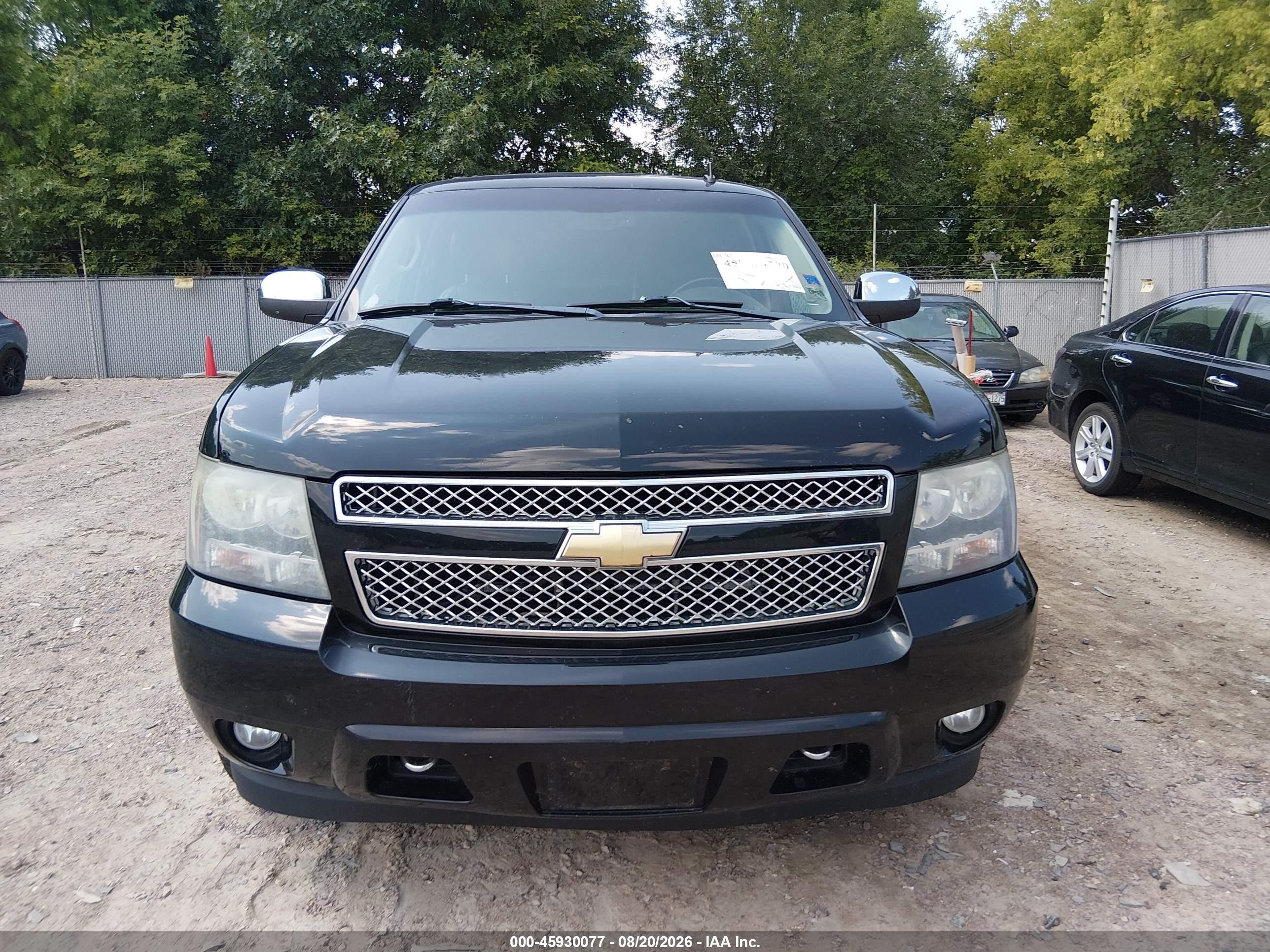 2011 Chevrolet Tahoe Ltz Black vin: 1GNSKCE00BR364986