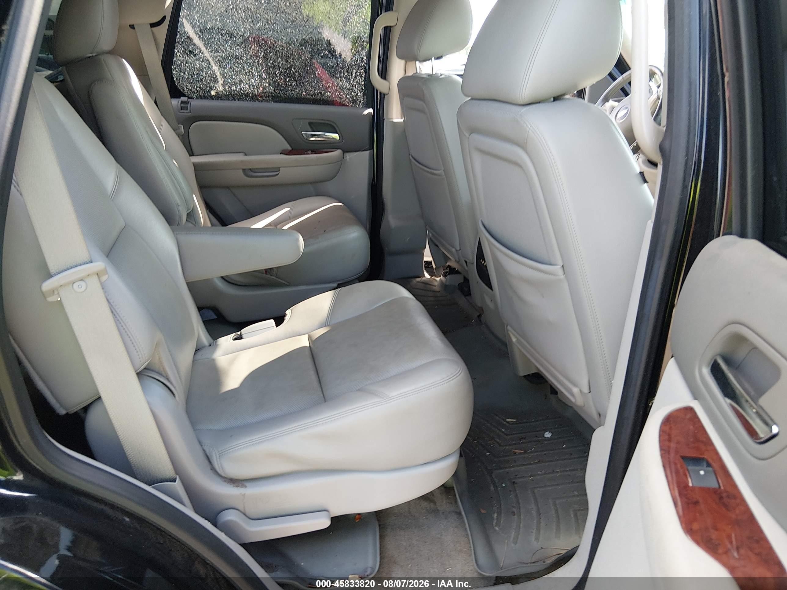 2012 Chevrolet Tahoe Ltz Black vin: 1GNSKCE00CR286209