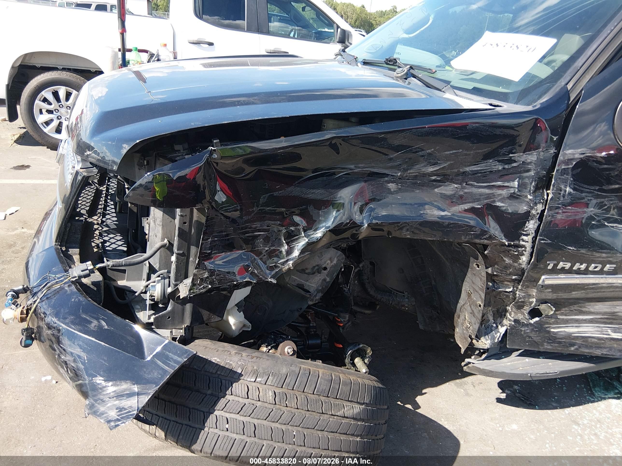2012 Chevrolet Tahoe Ltz Black vin: 1GNSKCE00CR286209