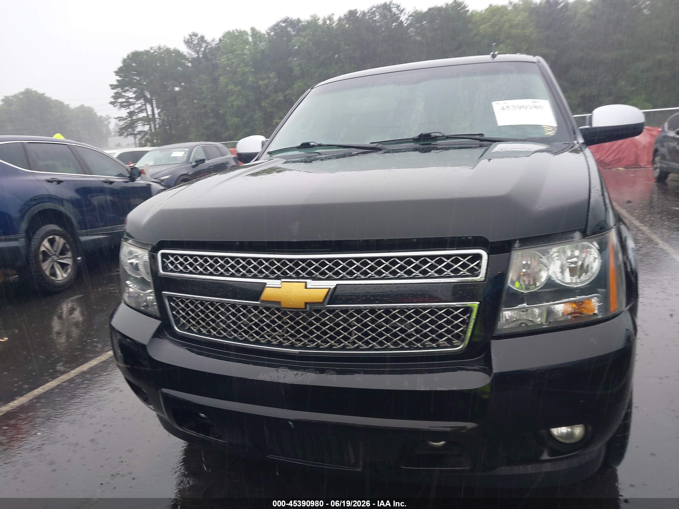 2014 Chevrolet Tahoe Ltz Black vin: 1GNSKCE00ER241645