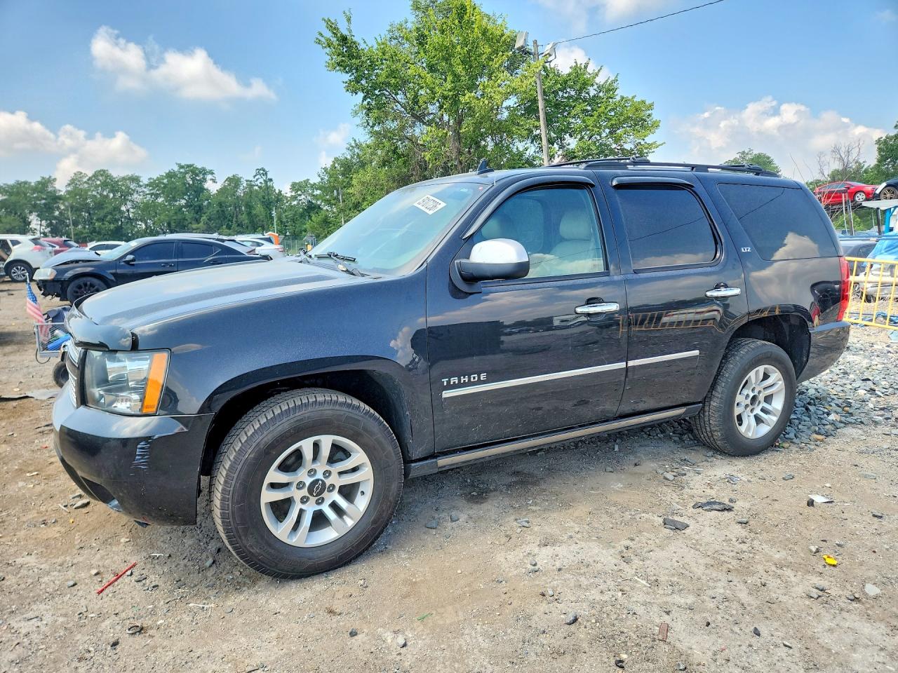 2012 Chevrolet Tahoe K1500 Ltz Черный vin: 1GNSKCE02CR209373