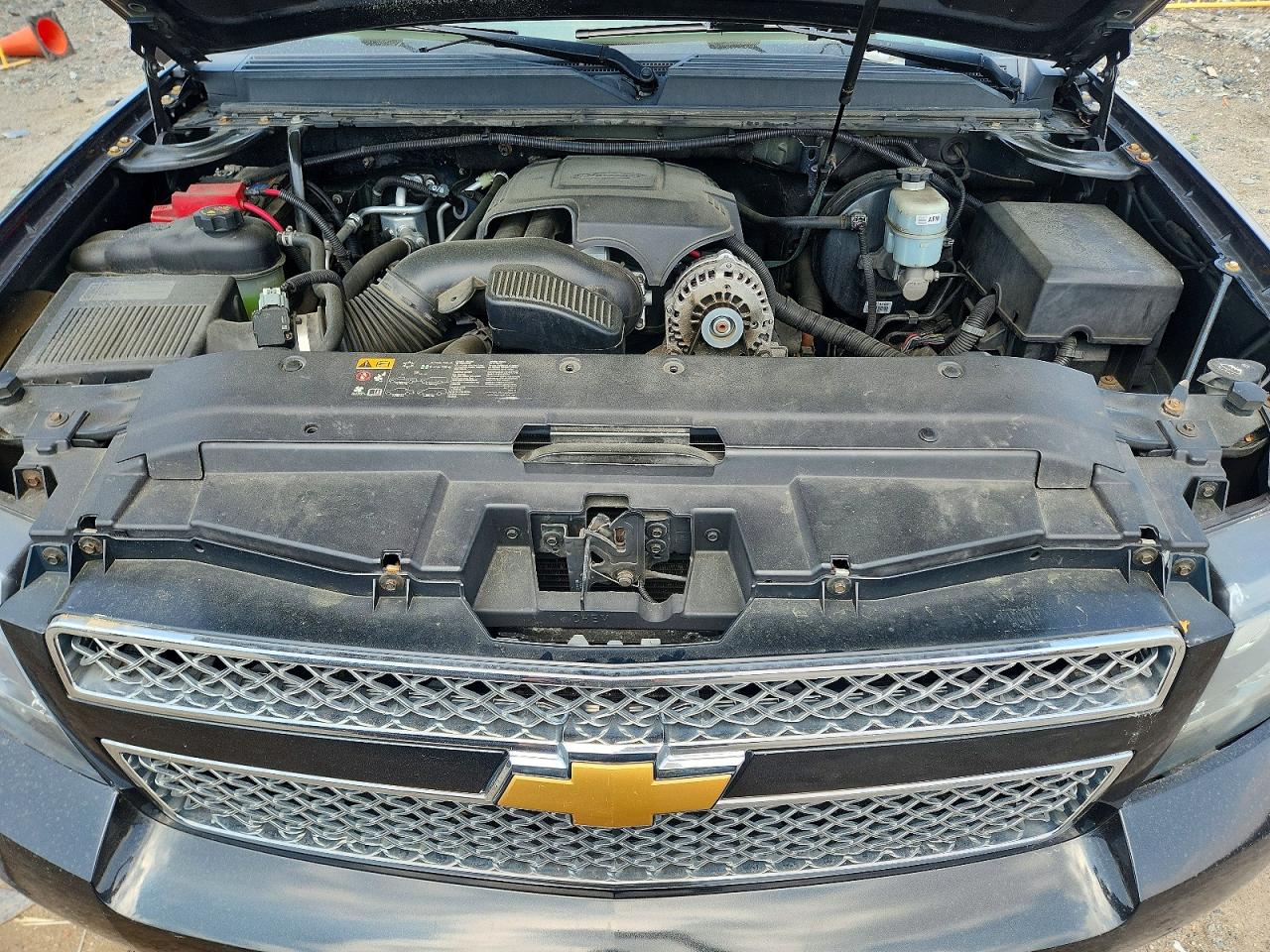 2012 Chevrolet Tahoe K1500 Ltz Black vin: 1GNSKCE02CR209373