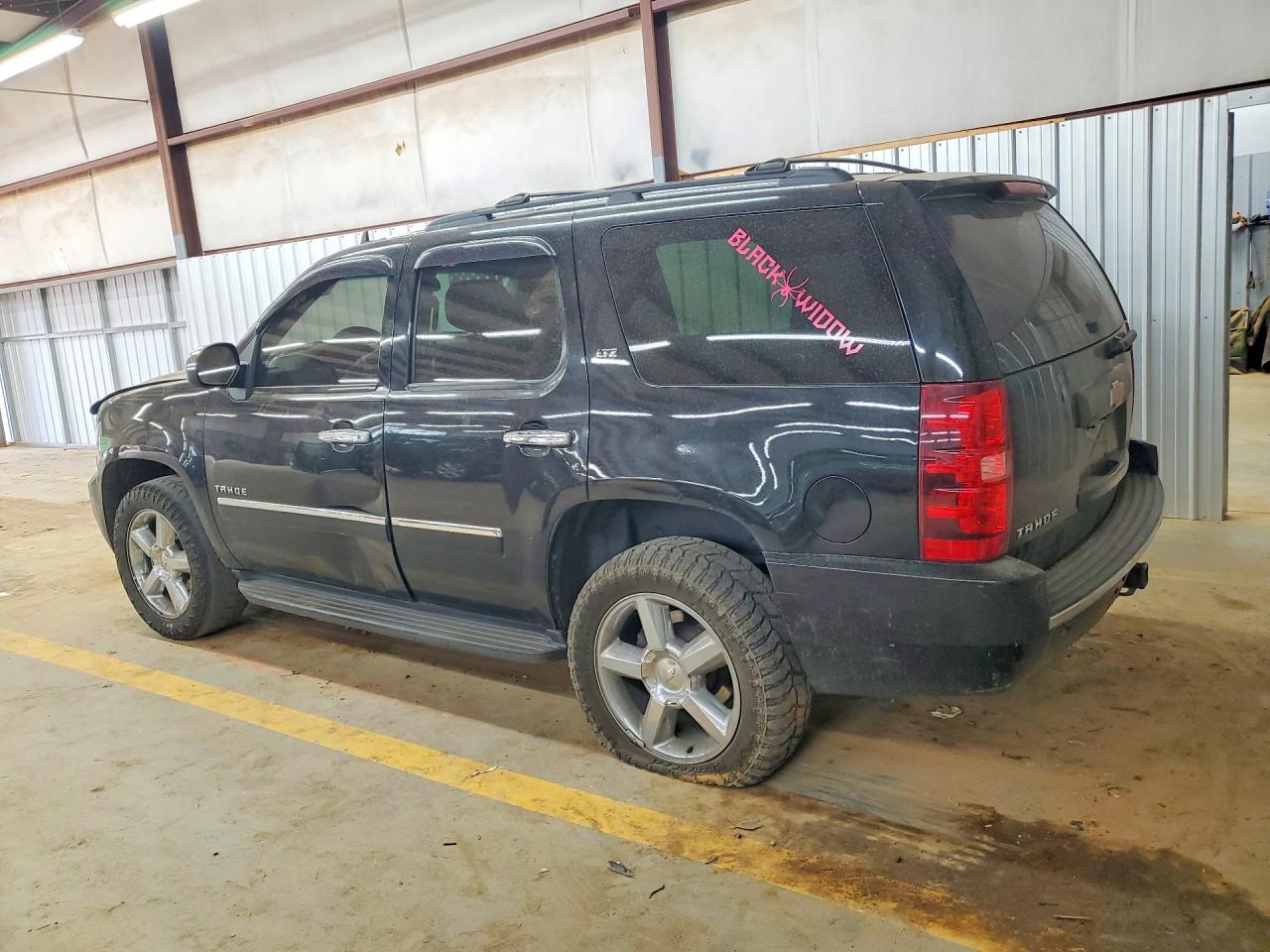 2013 Chevrolet Tahoe K1500 Ltz Black vin: 1GNSKCE02DR150987