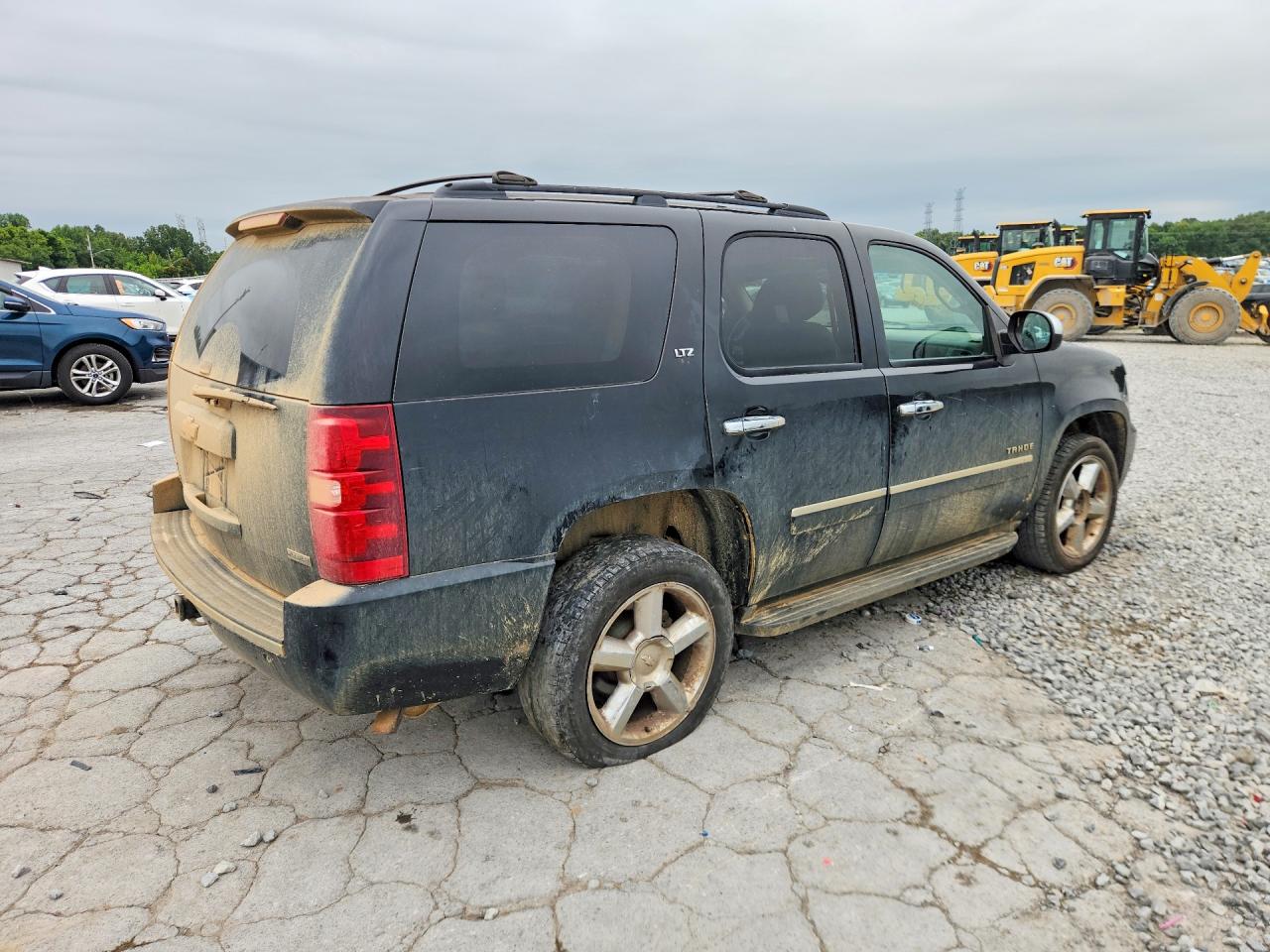 2012 Chevrolet Tahoe K1500 Ltz Black vin: 1GNSKCE03CR227381