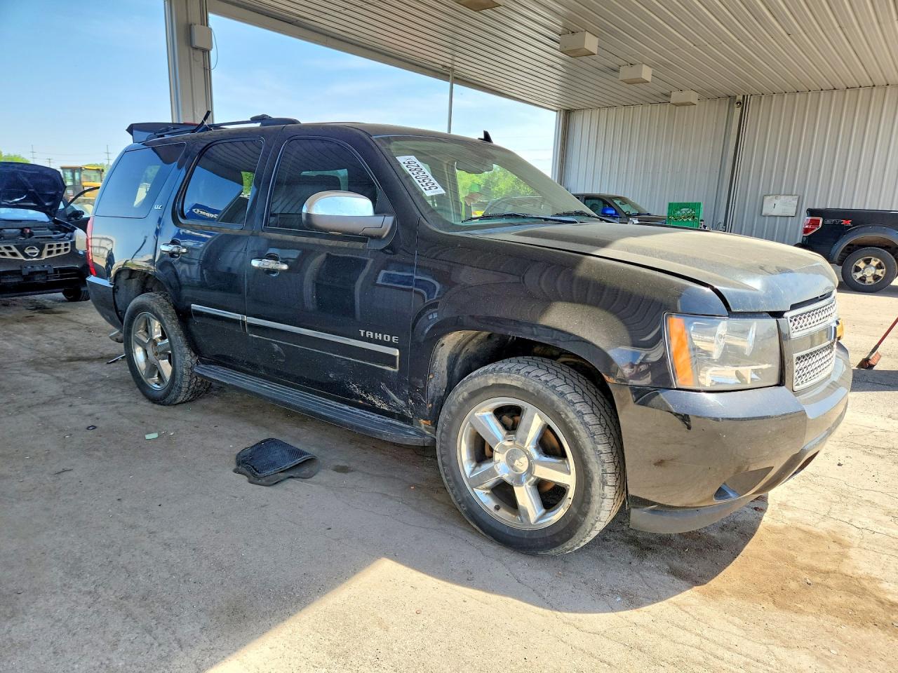 2012 Chevrolet Tahoe K1500 Ltz Black vin: 1GNSKCE04CR148057