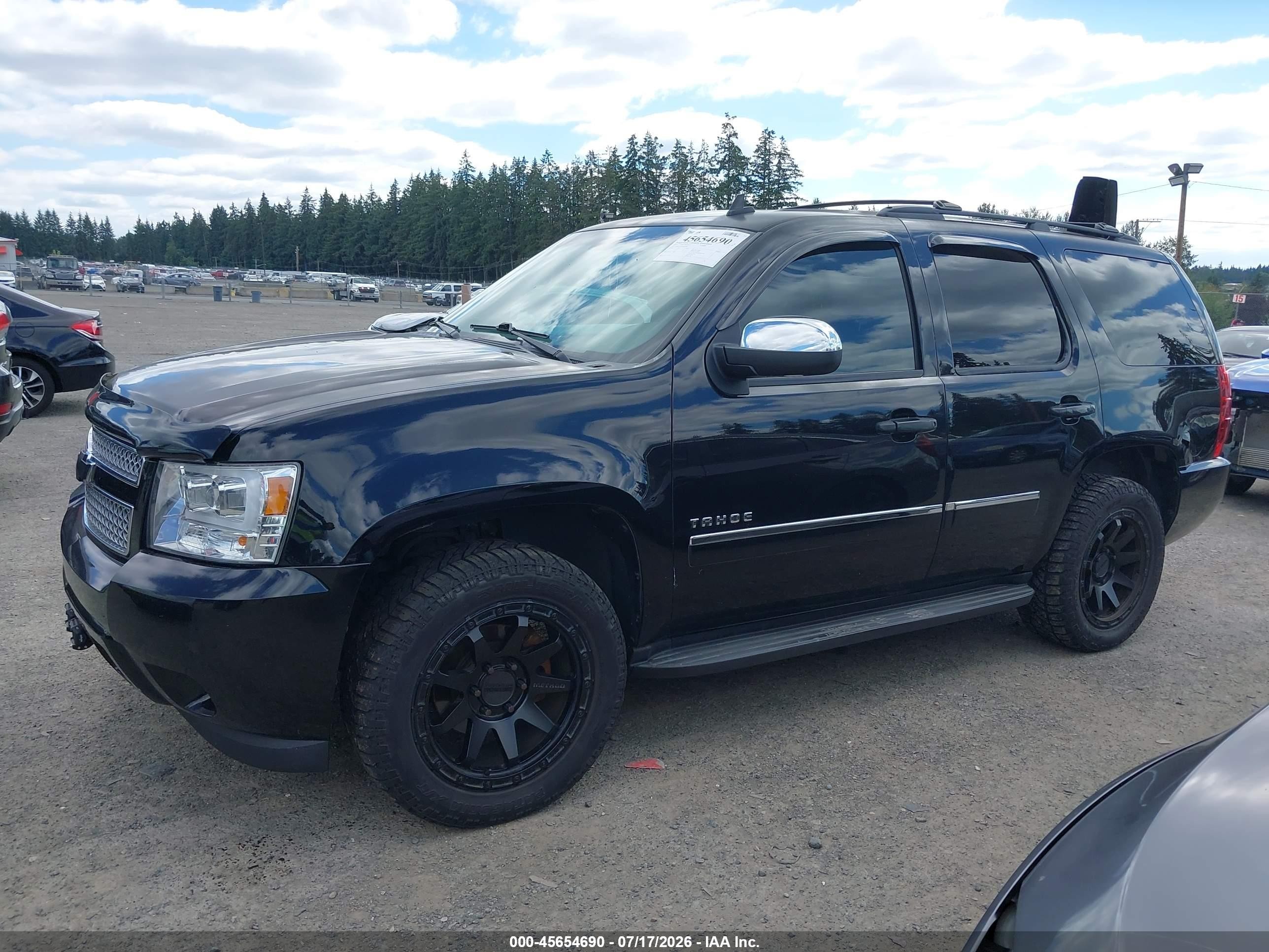 2013 Chevrolet Tahoe Ltz Черный vin: 1GNSKCE04DR195008