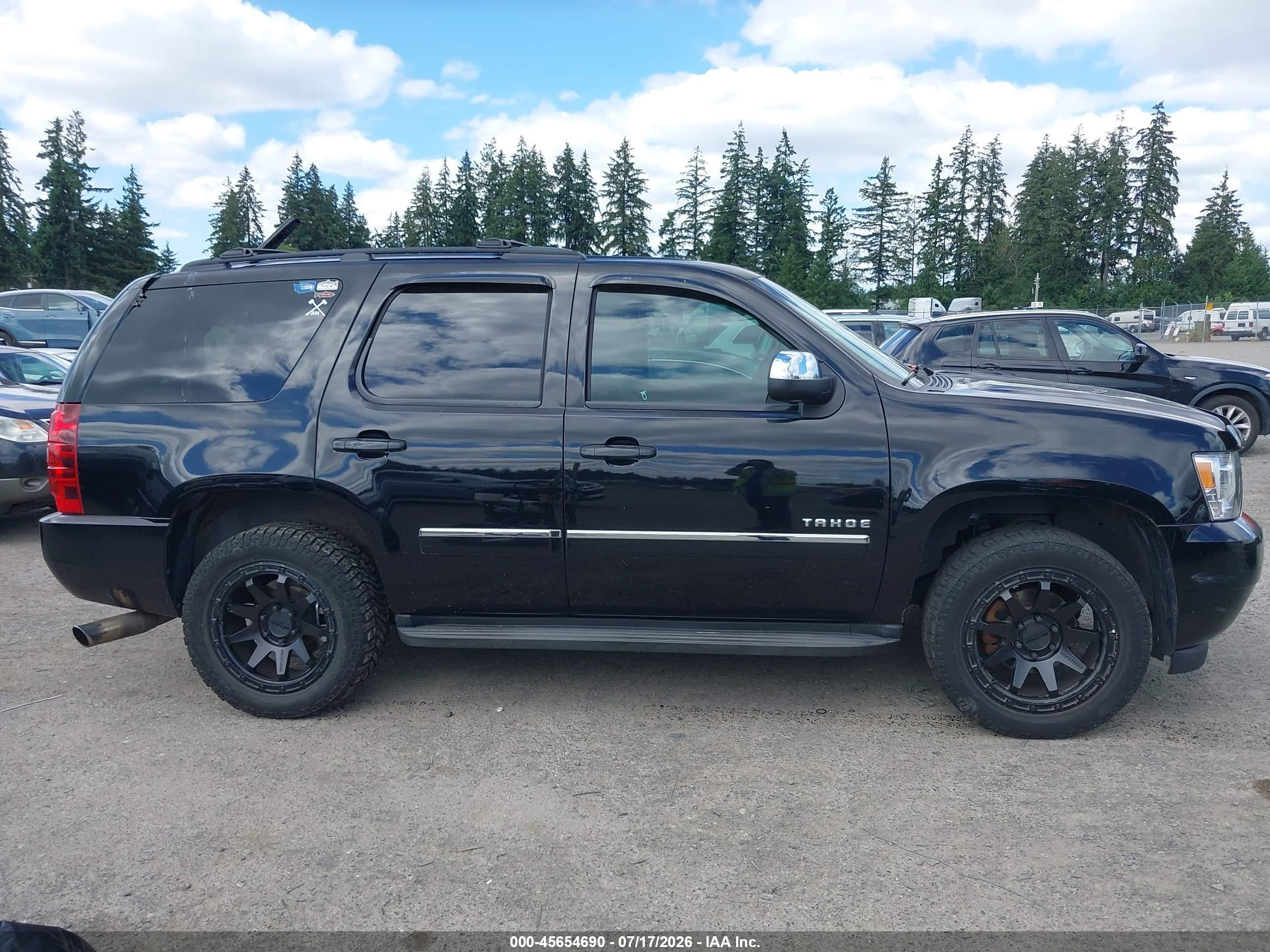 2013 Chevrolet Tahoe Ltz Черный vin: 1GNSKCE04DR195008